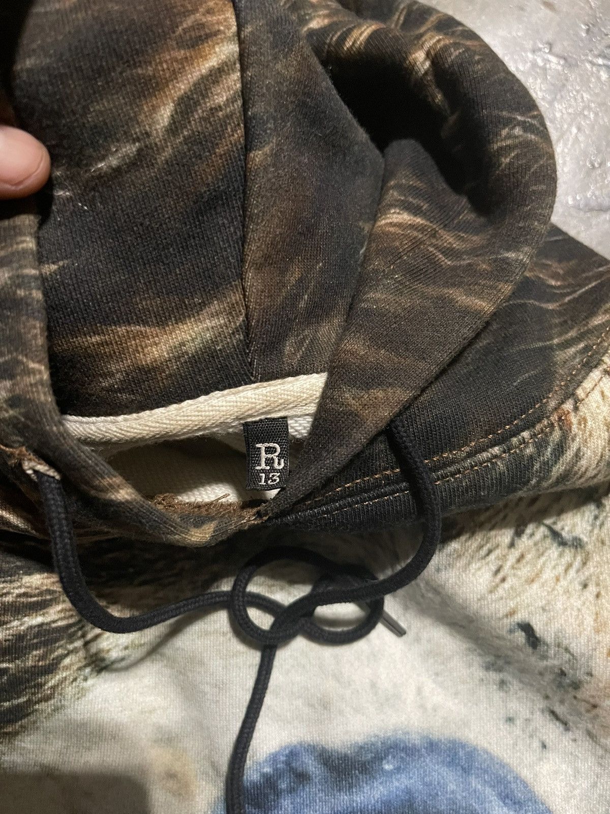 R13 R13 Oversized Bear Hoodie Size US L / EU 52-54 / 3 - 4 Thumbnail