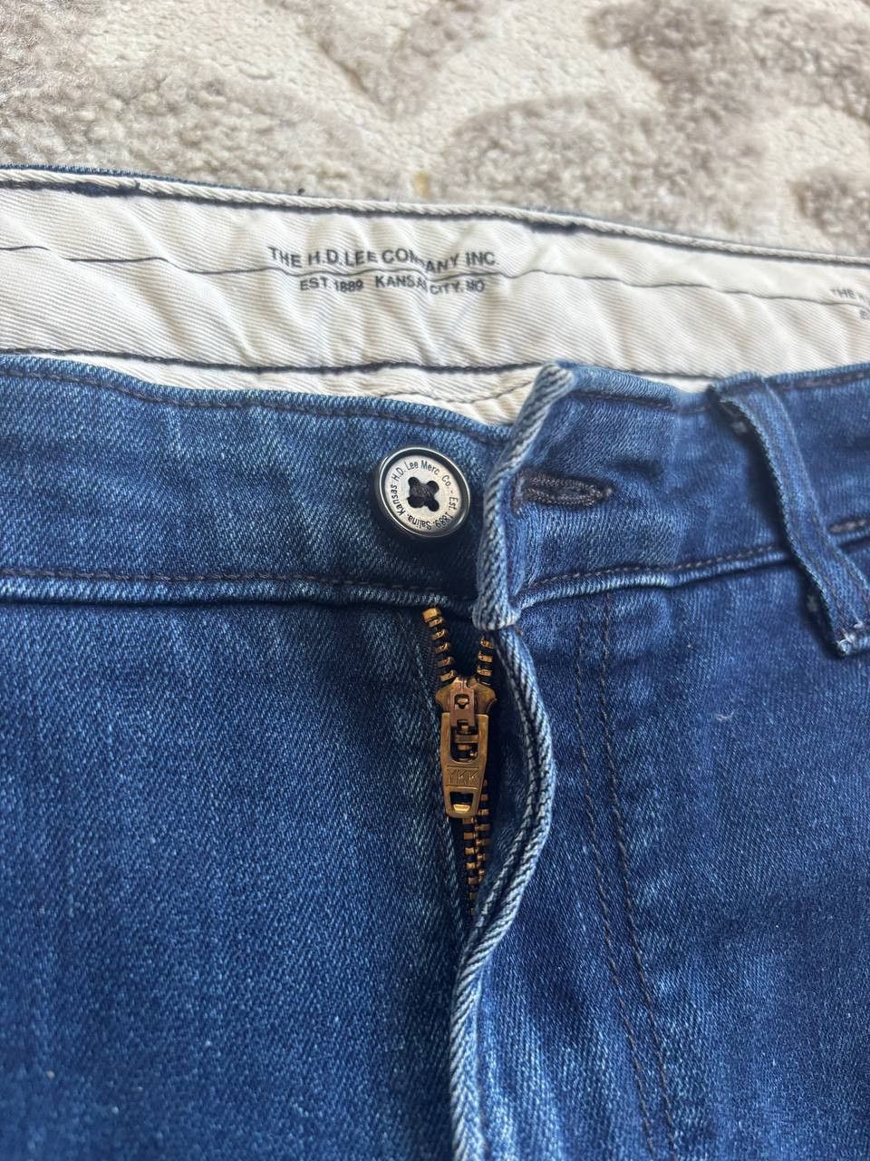 Lee Vintage Men's Lee Chino Jeans - W31 L34 – Navy Size US 31 - 9 Thumbnail