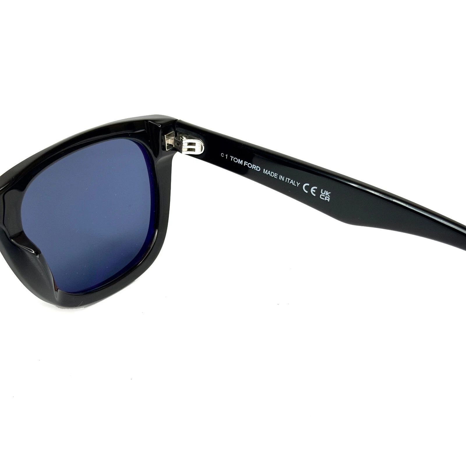 Tom Ford TOM FORD KENDEL TF1076 01M Black Modern Sunglass 1076 FT1076 Size ONE SIZE - 8 Thumbnail