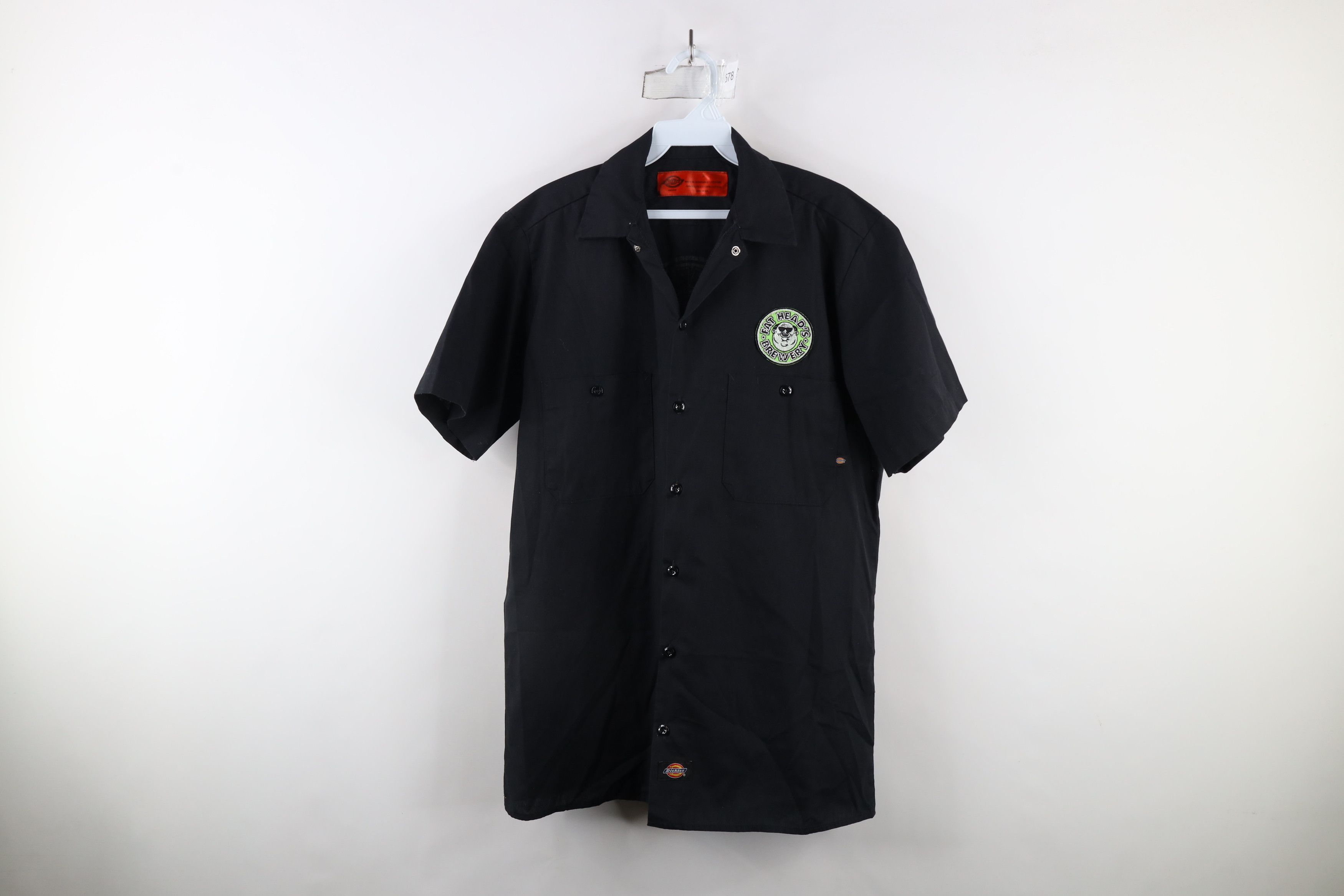Dickies × Vintage Vintage Dickies Heads Brewery Collared Button Shirt Black Size US S / EU 44-46 / 1 - 1 Thumbnail