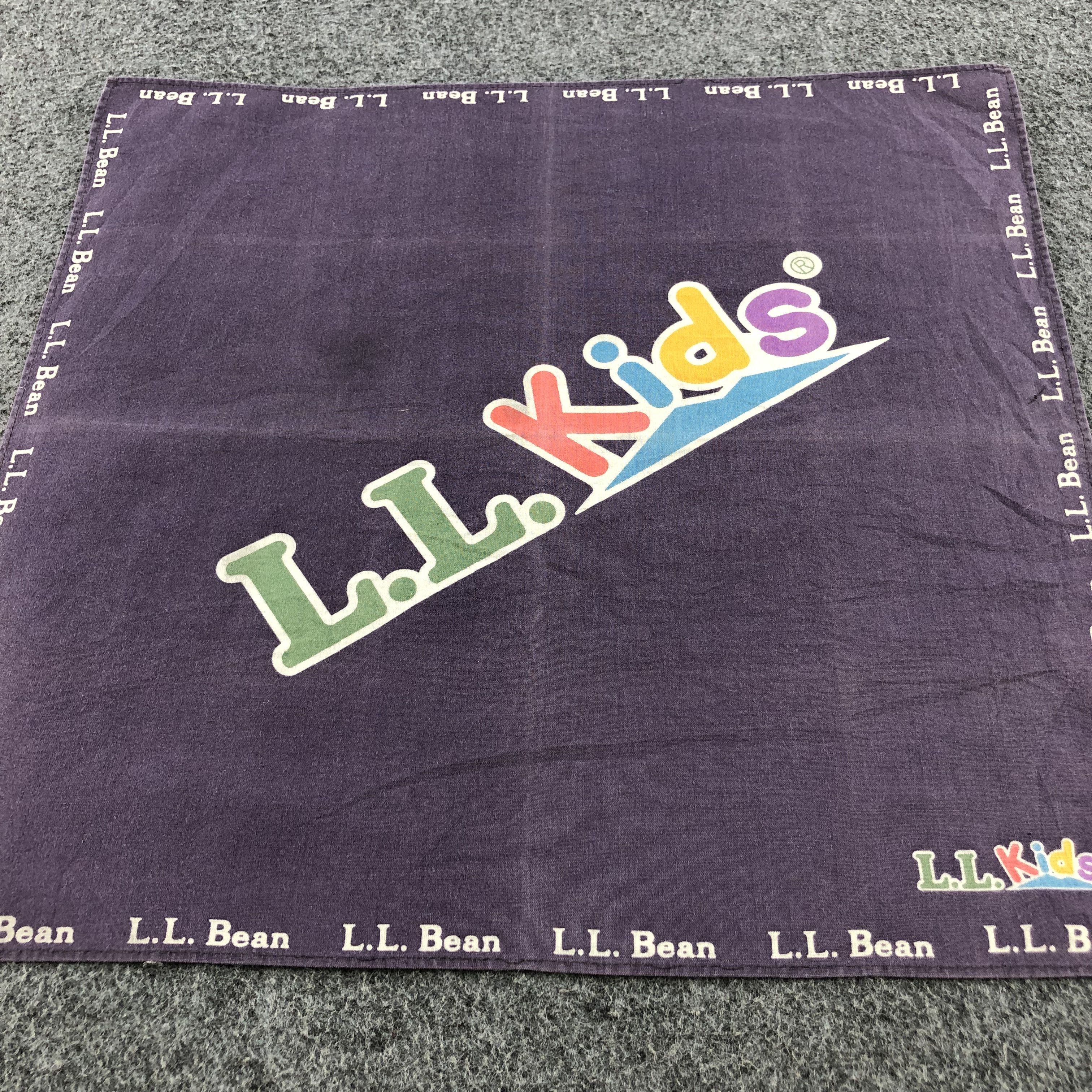 L.L. Bean L.L Beans Kids Handkerchief Neckerchief Bandana H1418 Size ONE SIZE - 4 Thumbnail