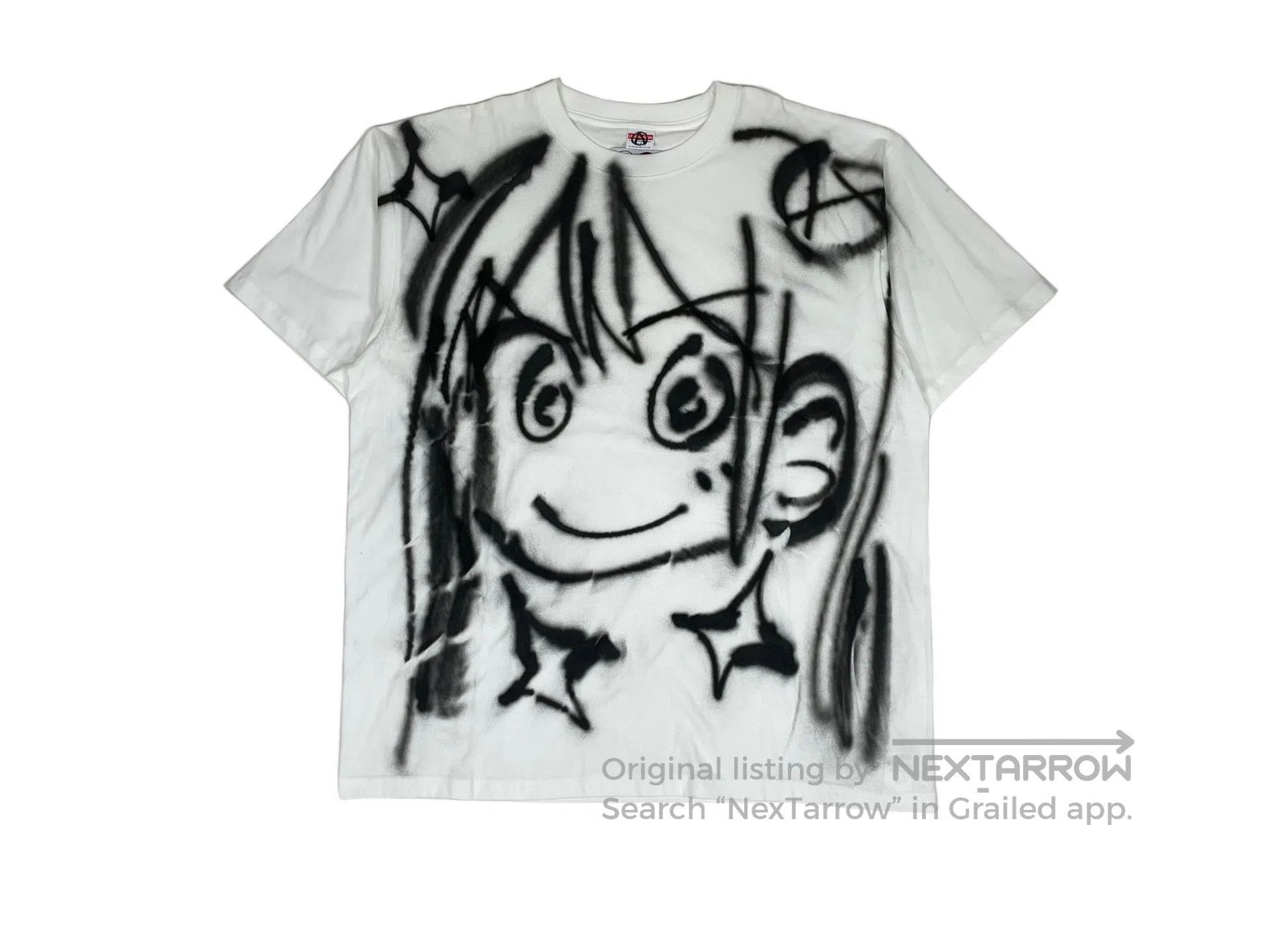 Other Jun Inagawa x Empty Room 1of1 Painted Tee Magical Girl Dir Size US XXL / EU 58 / 5 - 1 Thumbnail