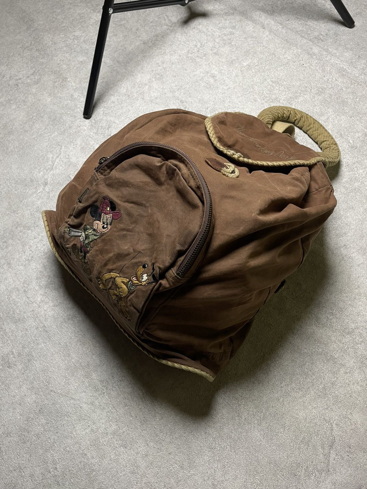 Iceberg Rare 1999 Leather Disney Backpack — Archival Mickey Grail Size ONE SIZE - 15 Thumbnail
