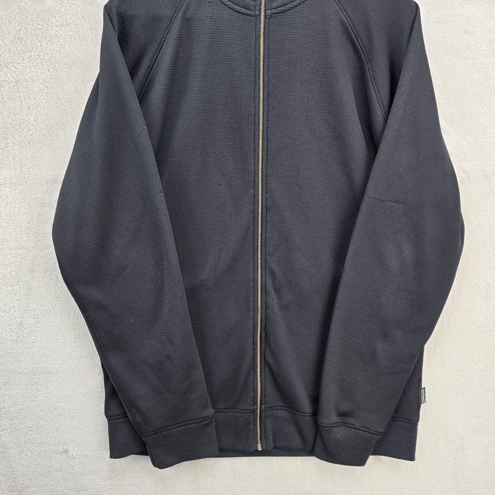 Stussy Vintage Stussy Track Jacket Large Full Zip Seersucker Y2K Size US L / EU 52-54 / 3 - 3 Thumbnail