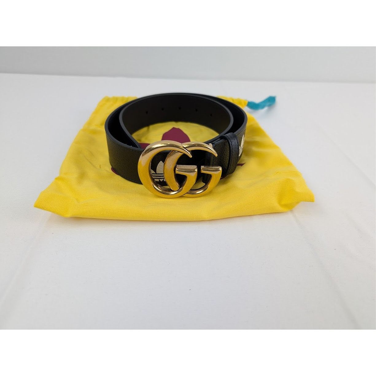 Adidas × Gucci o1rshd1 Size: 75 / M Belt W.40 GG Mar in Black Size 30 - 16 Thumbnail