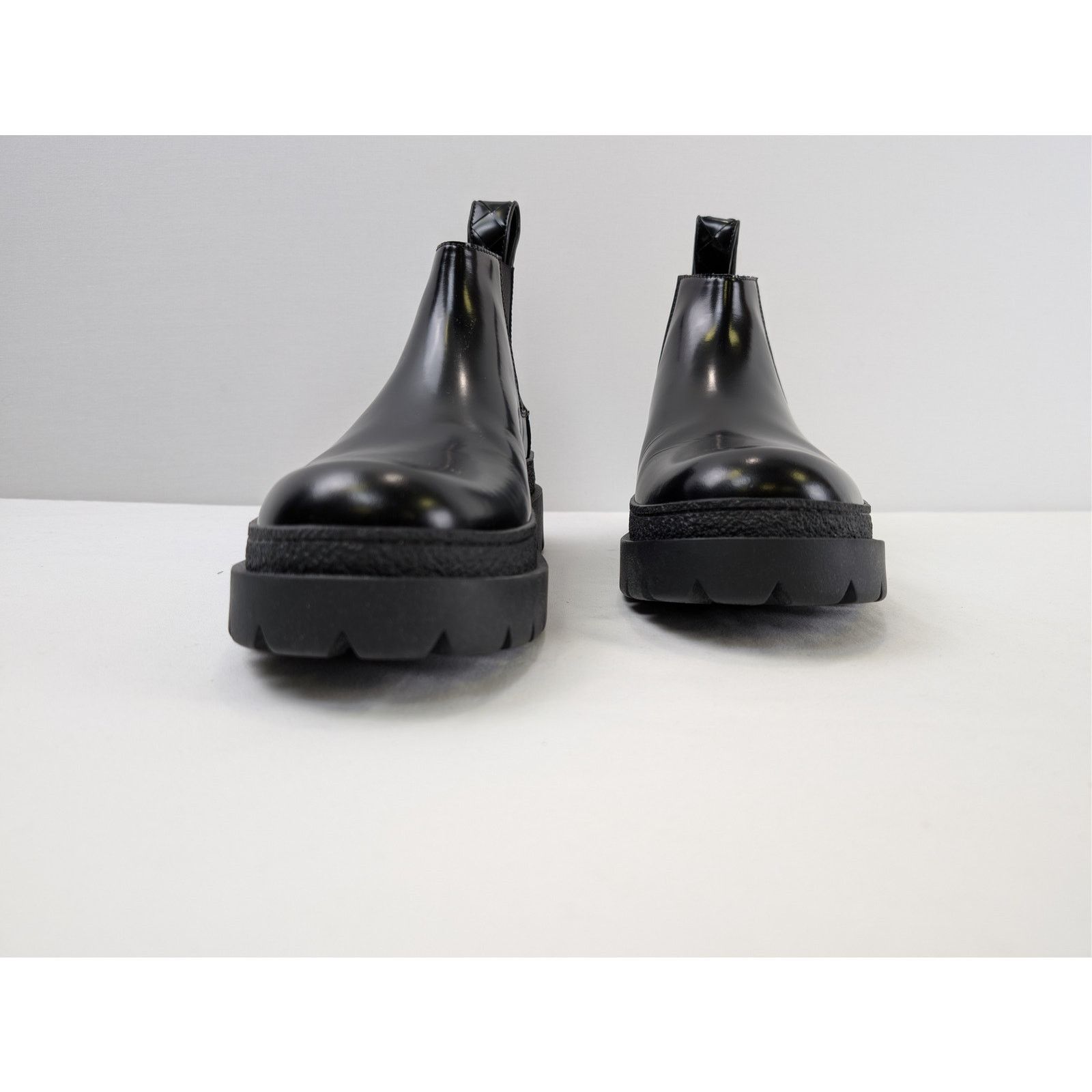 Bottega Veneta o1rshd1 Texas Calf Highway Ankle Boots in Black Size US 9 / EU 42 - 6 Thumbnail