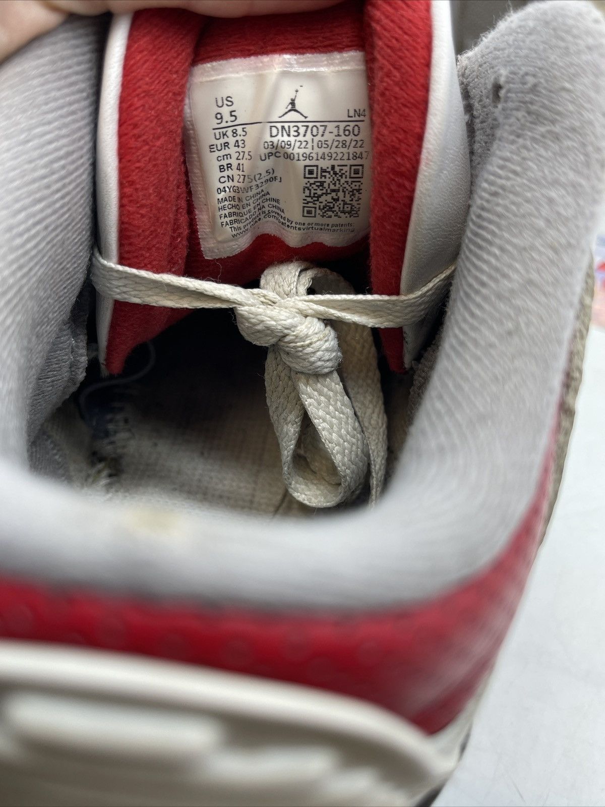 Jordan Brand Air Jordan 3 fire red Size US 9.5 / EU 42-43 - 8 Thumbnail