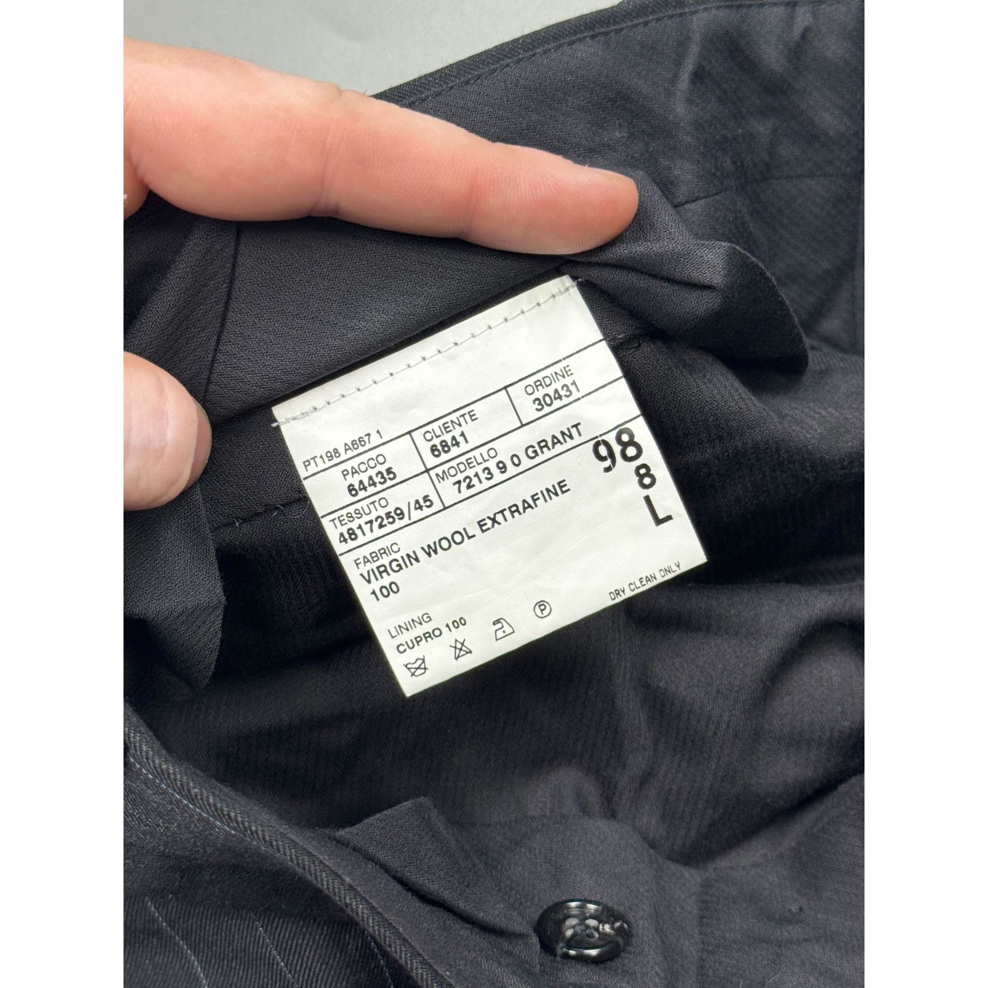 Corneliani Corneliani 120’S Extrafine Merino’s Wool Suit (Y1273) Size 44L - 19 Thumbnail