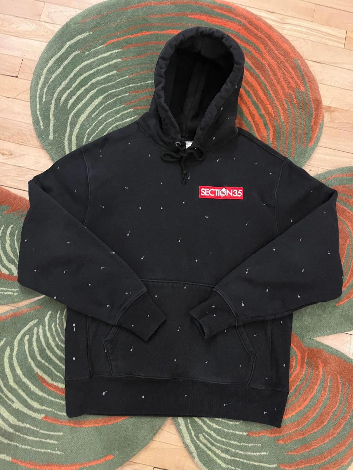 Section 8 Section35 x Champion Reverse Weave Large Black Hoodie Size US L / EU 52-54 / 3 - 1 Thumbnail