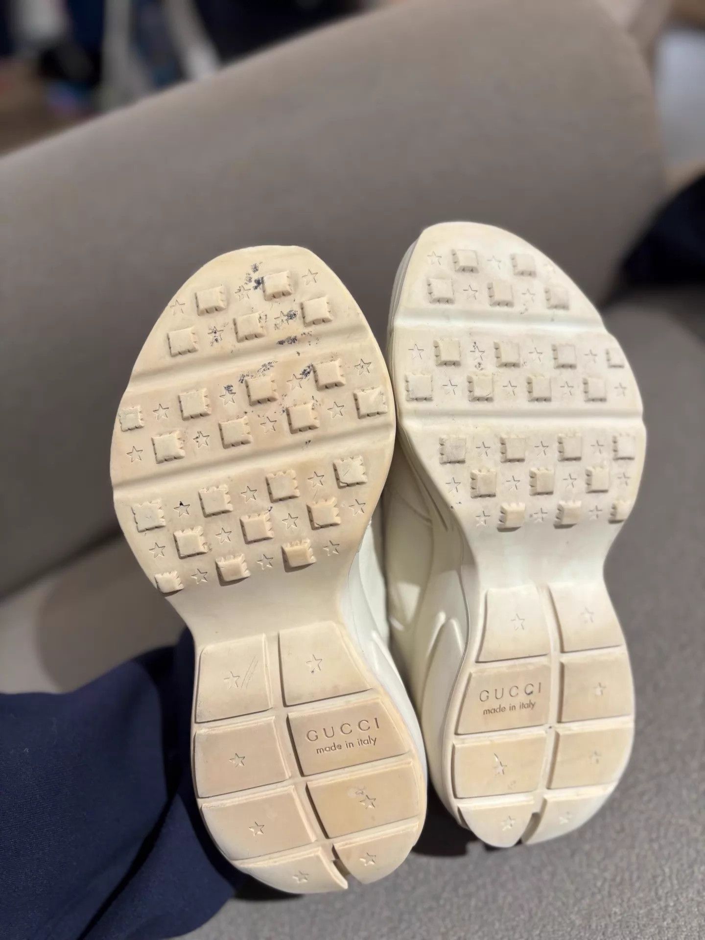 Gucci Gucci Classic Men's Thick Sole Dad Shoe 98 New 40.5 Size US 7.5 / EU 40-41 - 3 Thumbnail
