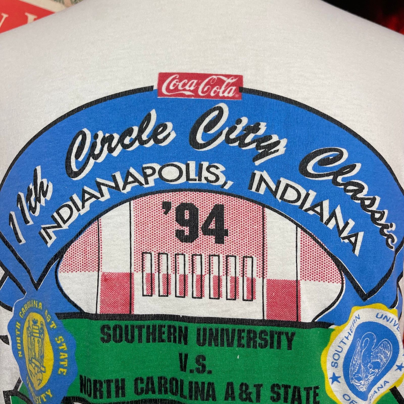 Vintage Vintage Circle City Classic NCAT Aggies Tee Southern Jaguars Size US L / EU 52-54 / 3 - 2 Thumbnail