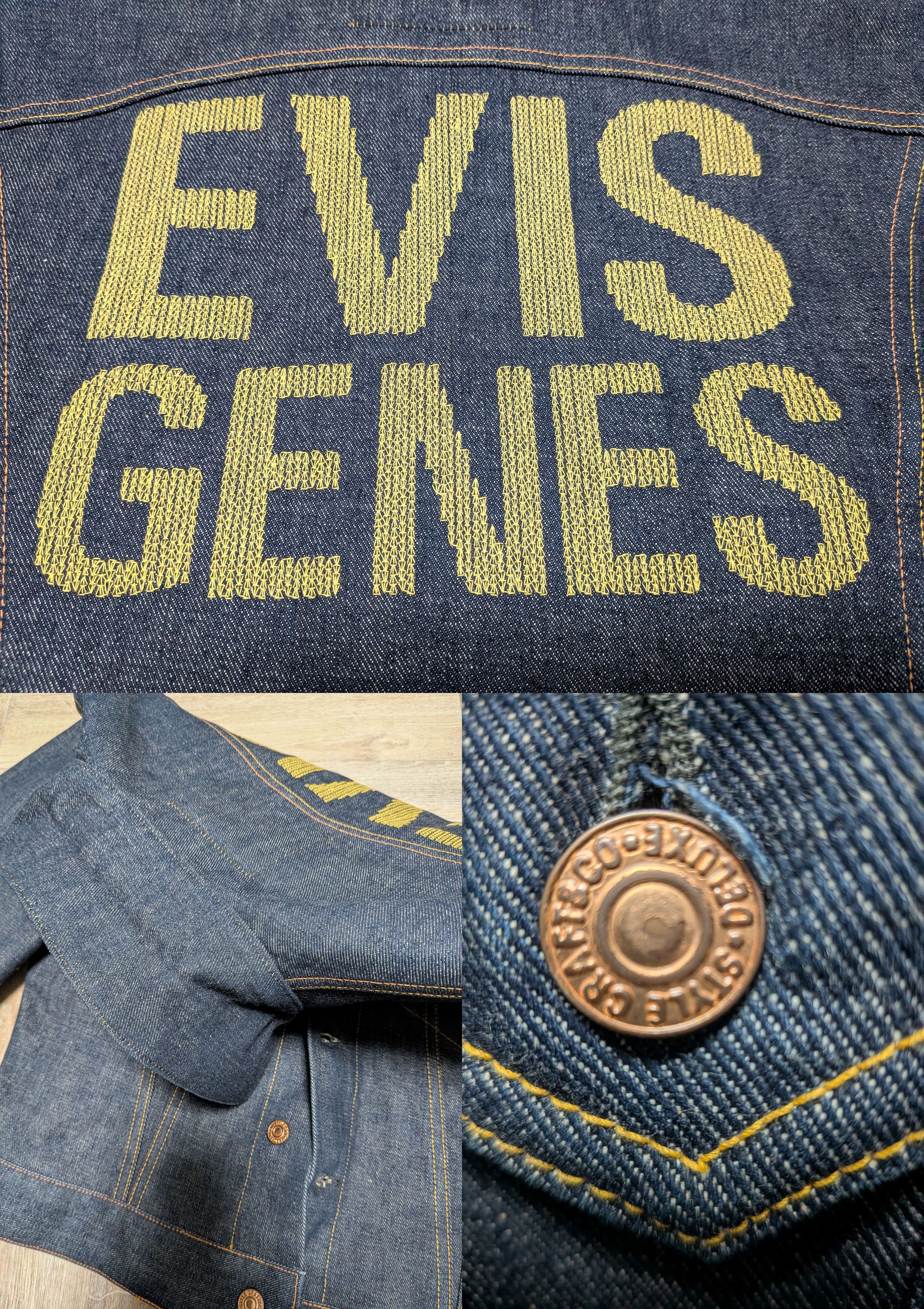 Evisu Evisu Early 1990s Denim Jacket Deadstock Size 38 Japan Size US M / EU 48-50 / 2 - 8 Thumbnail