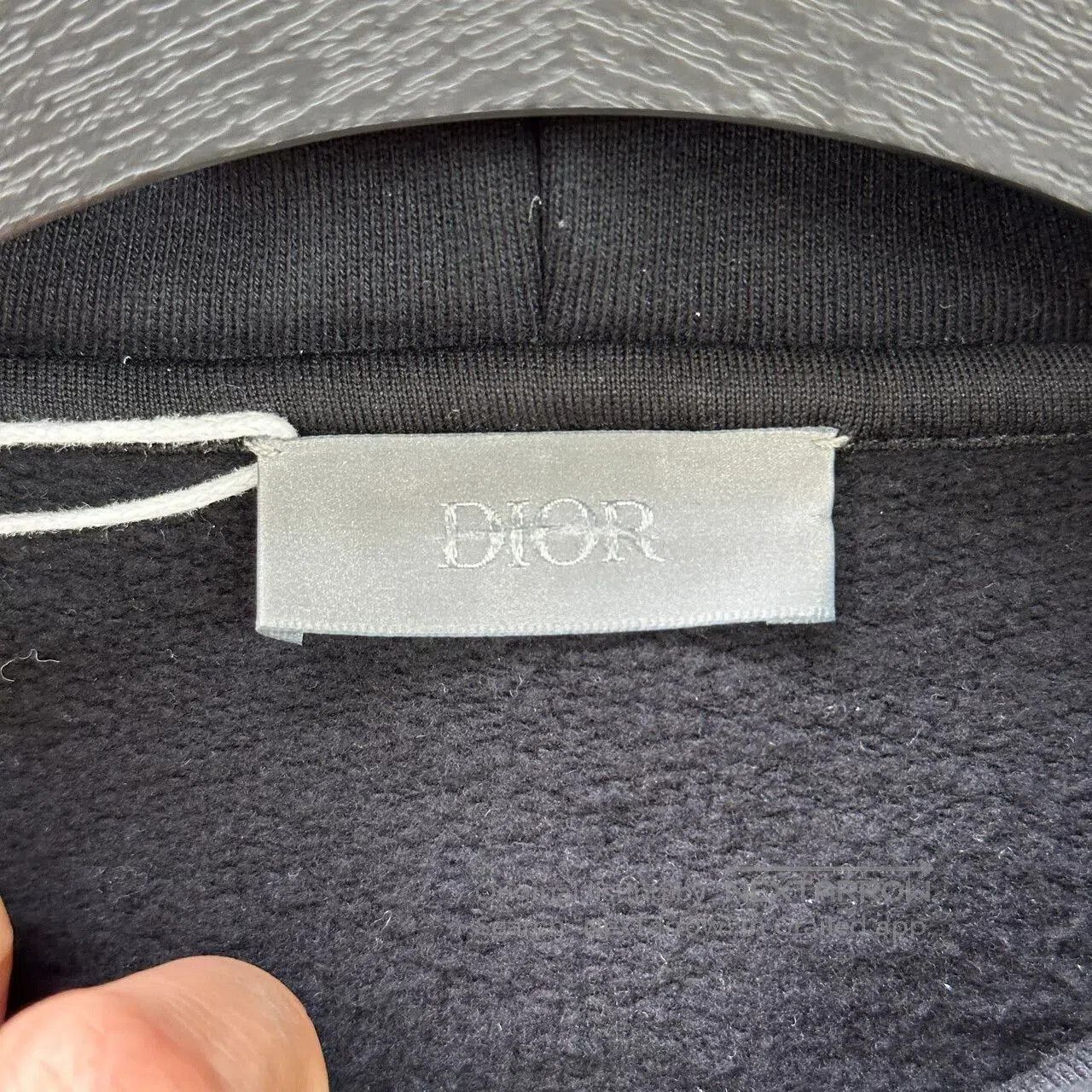 Dior dior travis scott printed hoodie in black. Size US M / EU 48-50 / 2 - 3 Thumbnail
