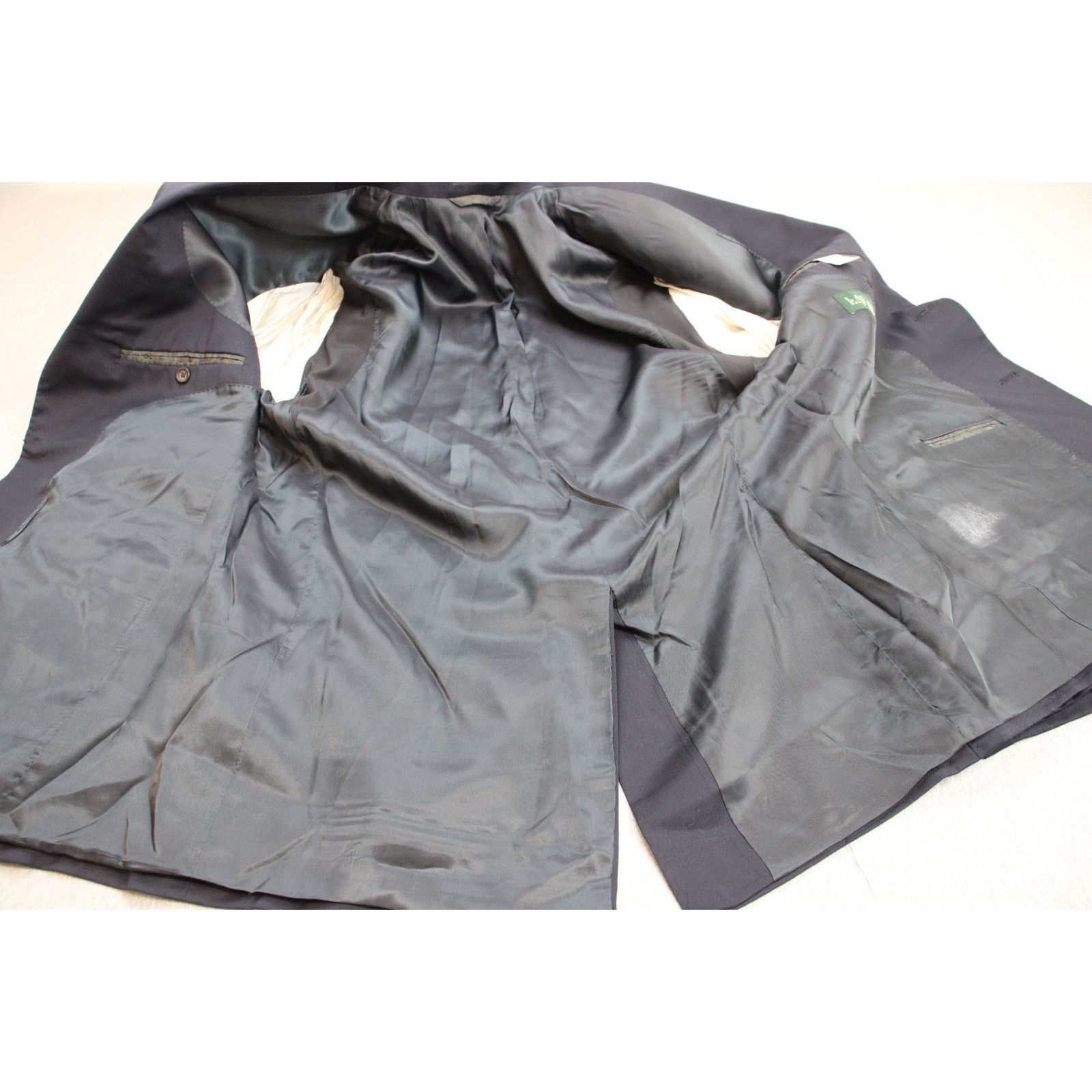Lauren Ralph Lauren Lauren Ralph Lauren Blazer Men's 46L Navy Blue Wool 2 Button Size 46L - 3 Thumbnail