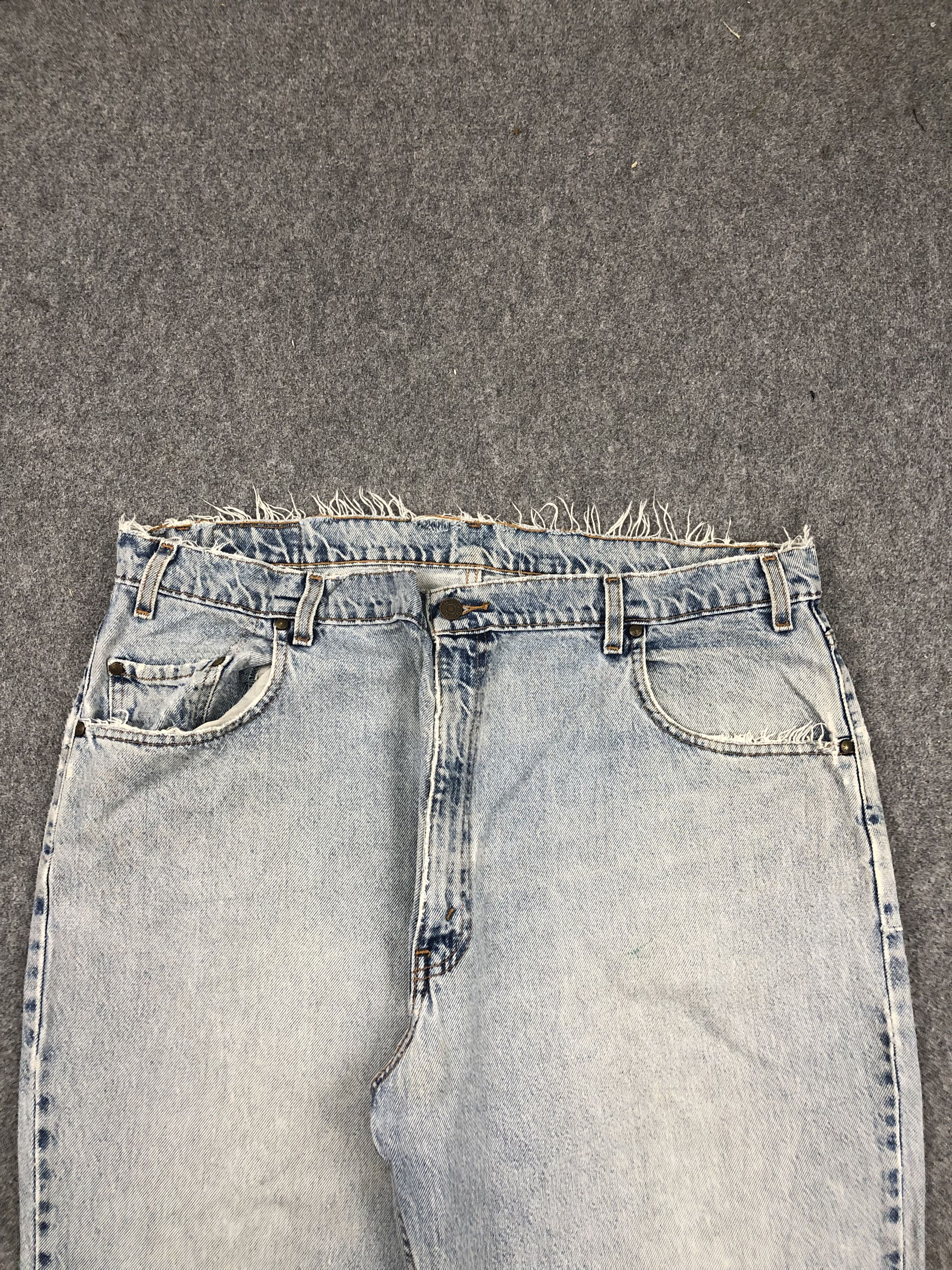 Levi's Vintage 90s Levis 545 Faded Blue Jeans DPP0221 Size US 41 - 2 Thumbnail