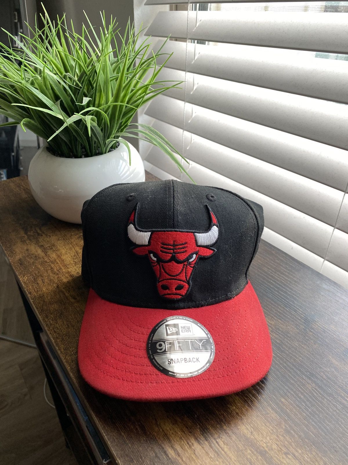 New Era New Era Chicago Bulls Snapback Hat Size ONE SIZE - 1 Thumbnail