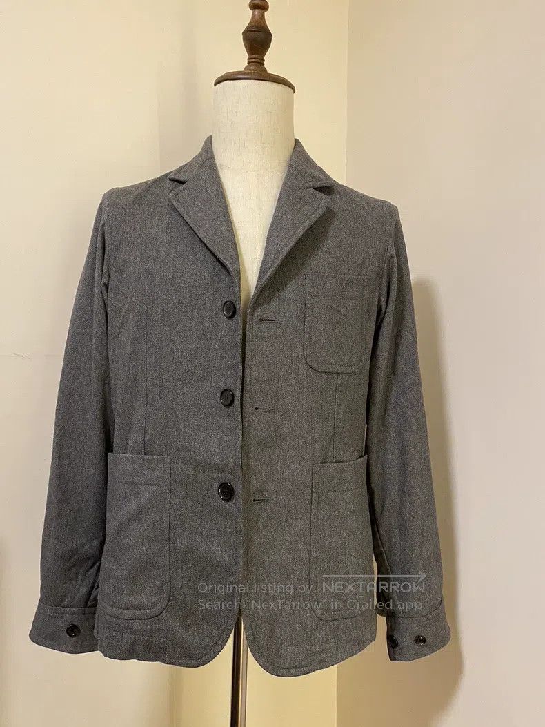 Comme des Garcons Comme Des Garcons Gray Woolen Coat Size S / US 4 / IT 40 - 1 Thumbnail