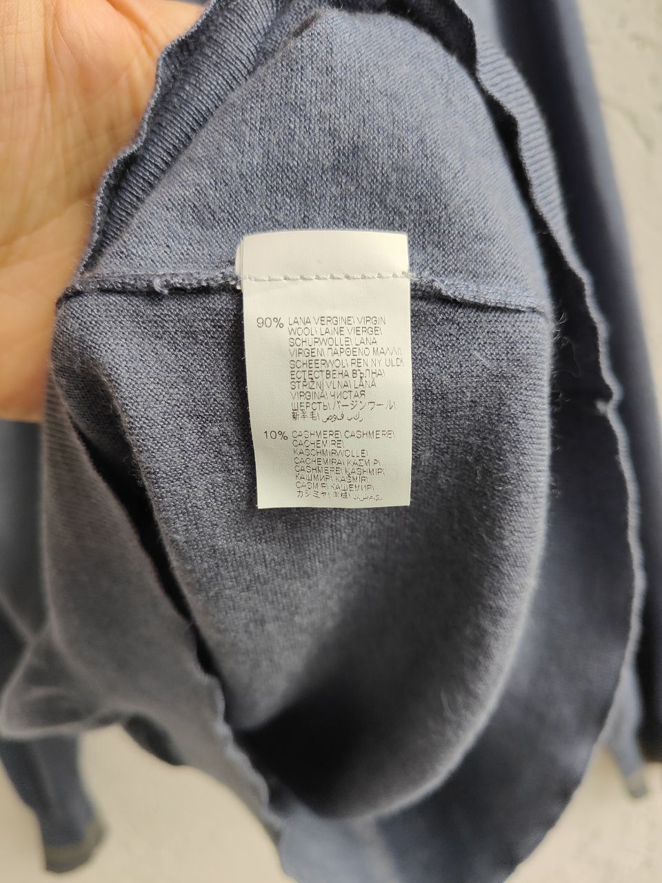 Brunello Cucinelli Wool Cashmere Crew Neck Jumper Sweater