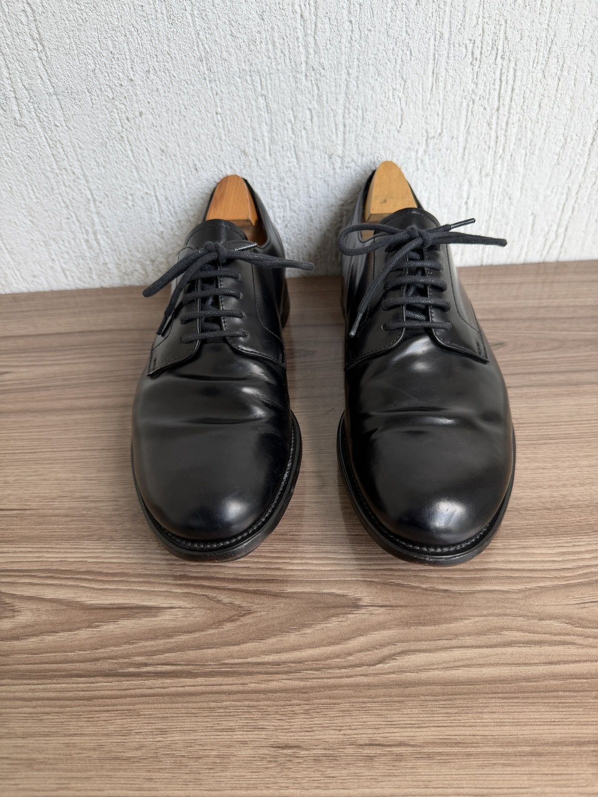 Prada Leather derby Size US 9.5 / EU 42-43 - 6 Thumbnail