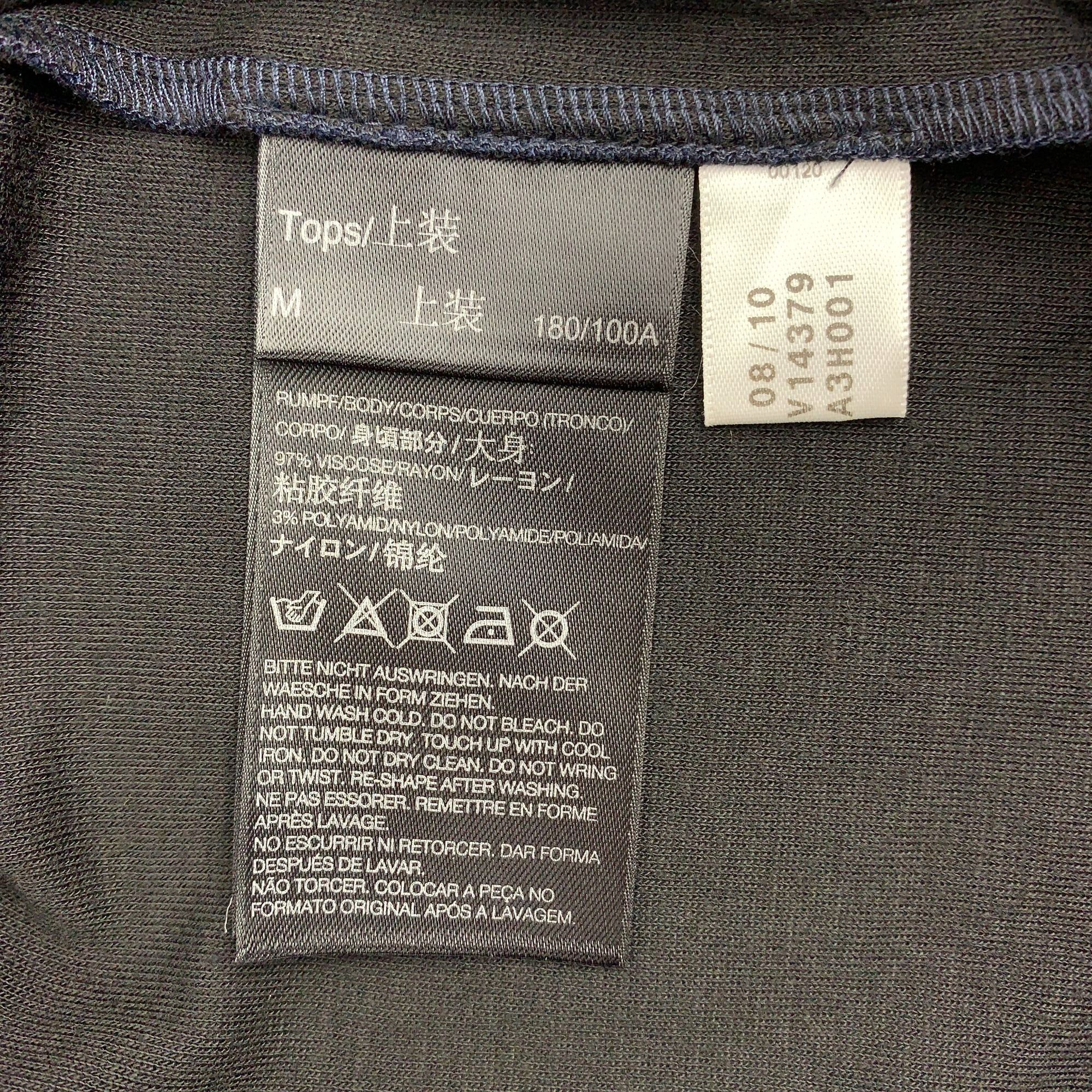 Y-3 Y-3 Yohji Yamamoto x Adidas L/S T Shirt Shoulder Patch Size US M / EU 48-50 / 2 - 10 Thumbnail