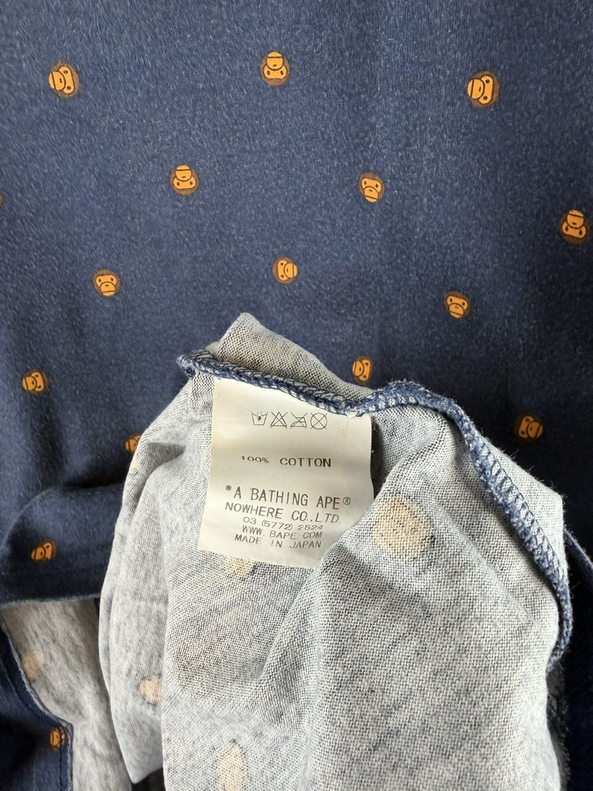 Bape Bape Milo Multi Print Tee Size US L / EU 52-54 / 3 - 5 Thumbnail