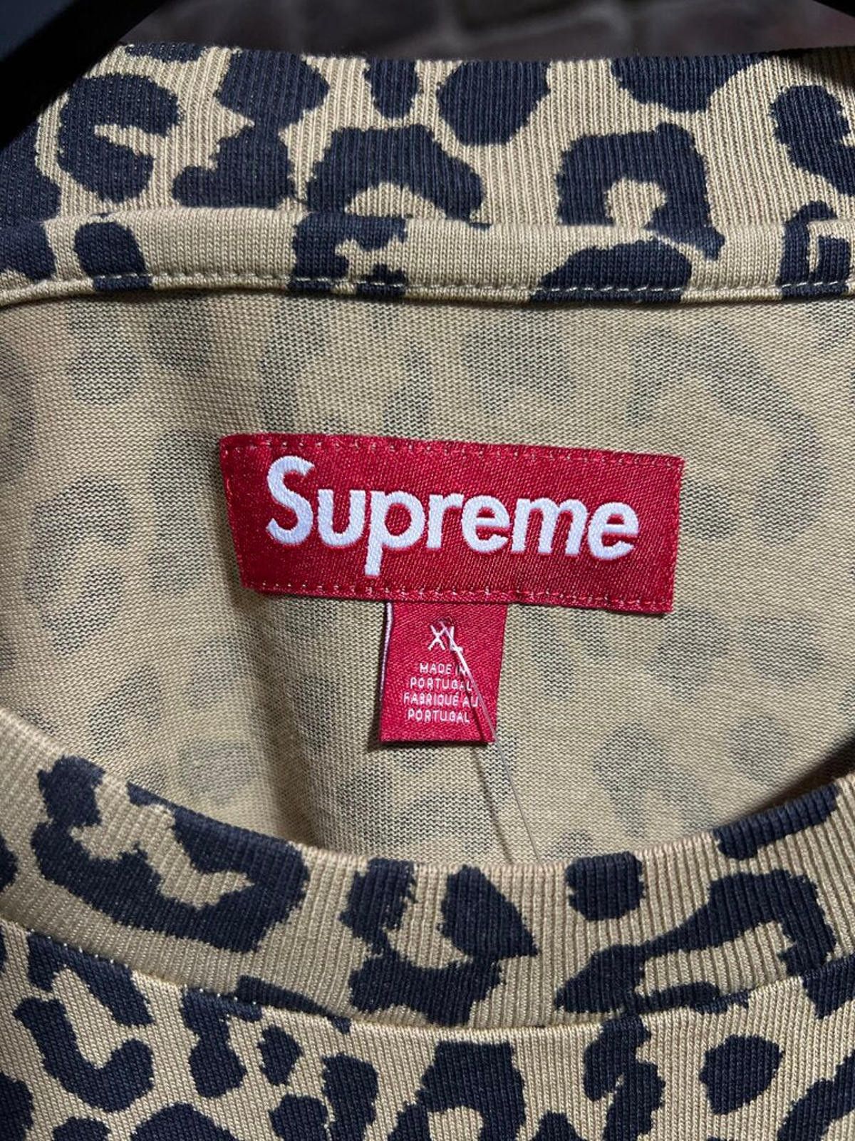 Supreme Supreme Leopard Print L/S Sz. L Size ONE SIZE - 3 Thumbnail