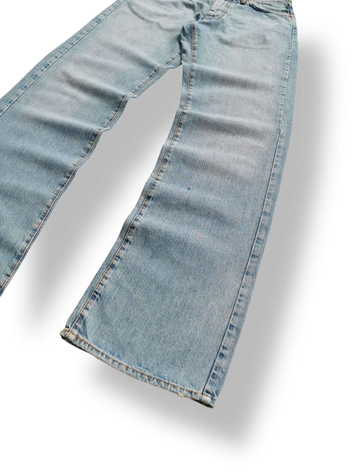 Hugo Boss Hugo Boss Straight Fit Blue Denim Jeans – Size 32 Size US 32 / EU 48 - 2 Thumbnail