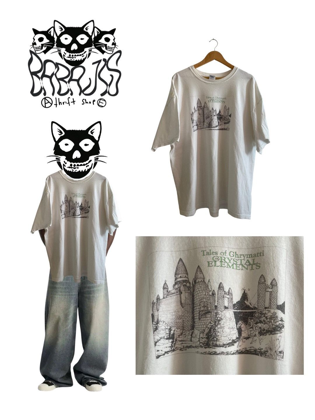 Other Tales of Ghrymatti – Crystal Elements Fantasy Tee Size US XXL / EU 58 / 5 - 1 Thumbnail