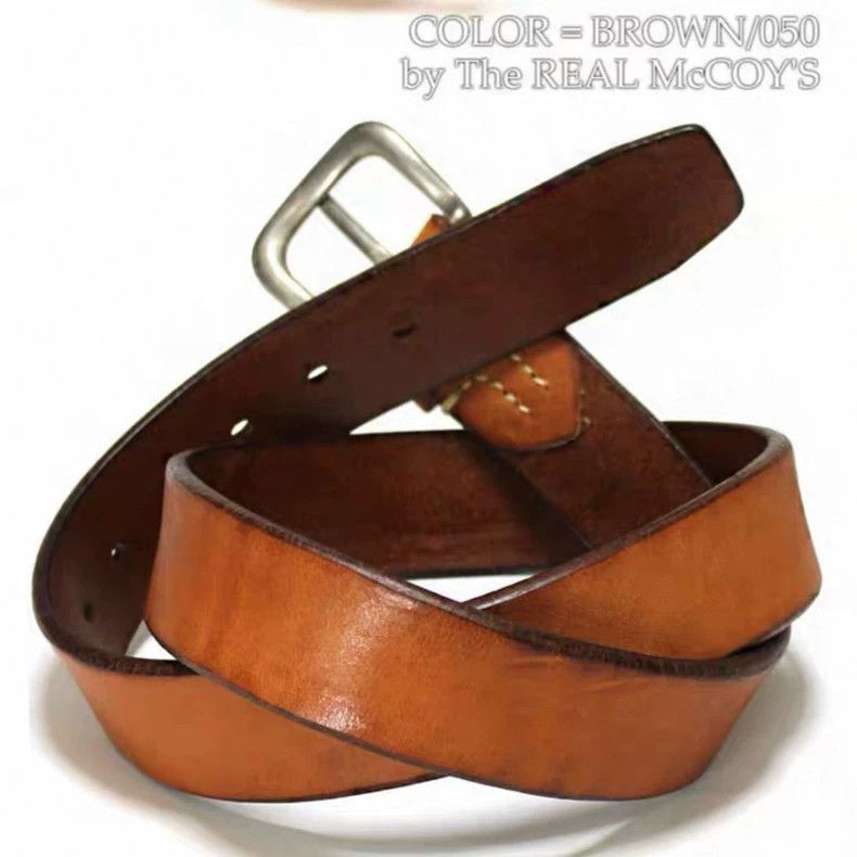 The Real McCoy's The Real McCoys Joe McCoy Bend Leather Distressed Leather Size ONE SIZE - 4 Thumbnail