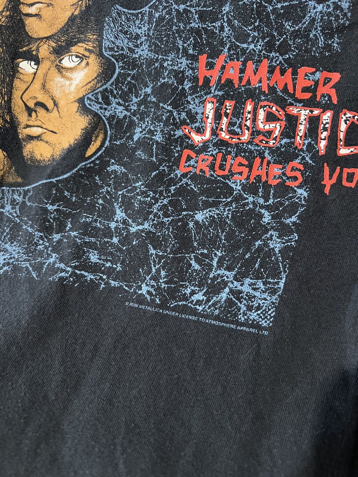 Band Tees × Vintage 1994/2008 VINTAGE METALLICA AND JUSTICE FOR ALL AOP BAND Size US S / EU 44-46 / 1 - 9 Thumbnail