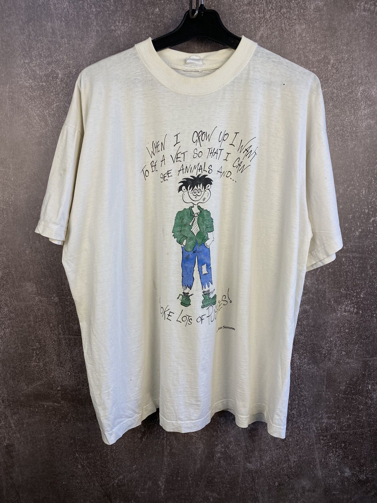 Delta × Vintage Vintage Y2K Gamer Humor Shirt Funny Sex Erotic Trash Faded Size US XL / EU 56 / 4 - 1 Thumbnail