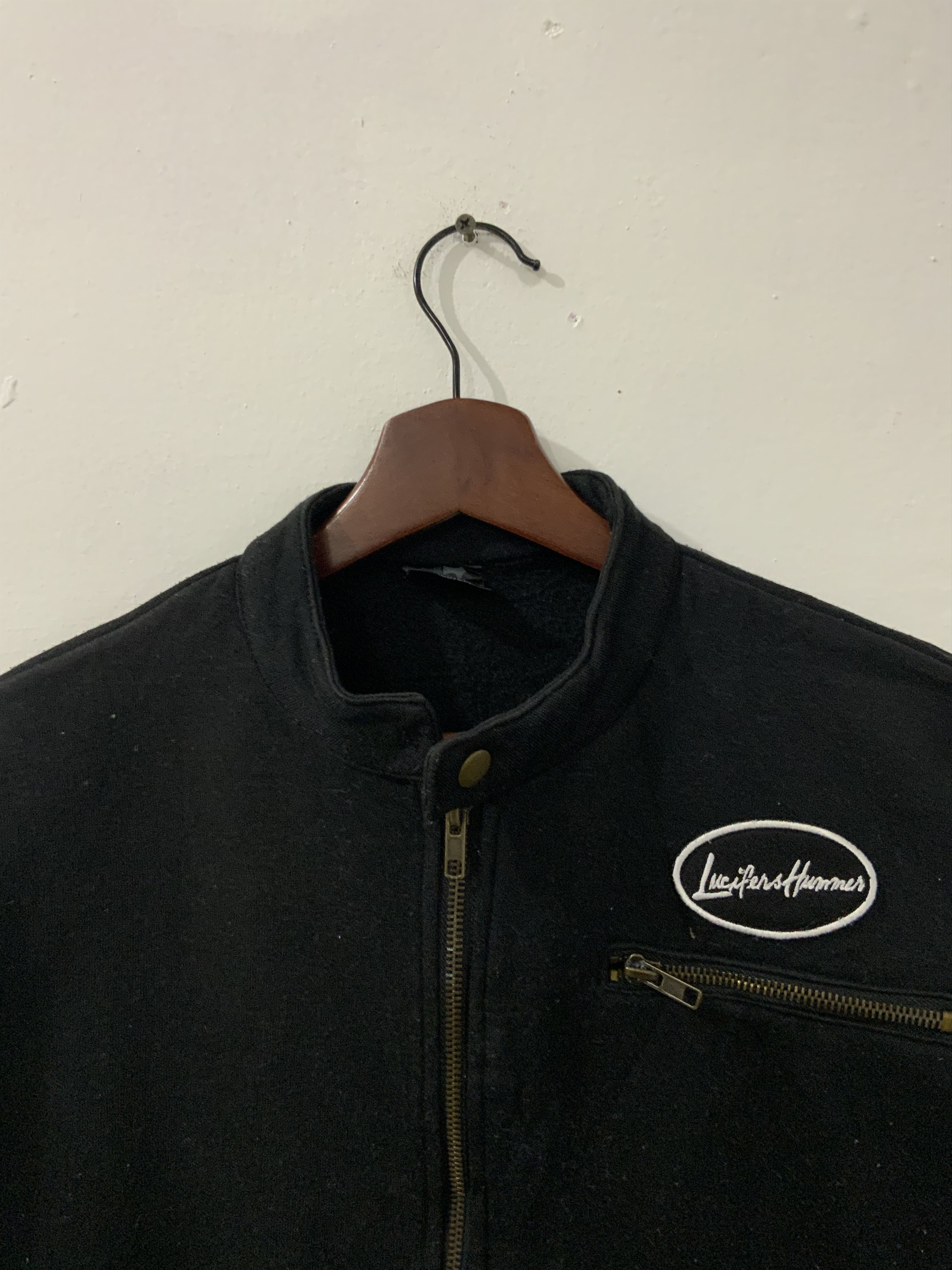 Japanese Brand Lucifers Hummers Black Sweater Size US M / EU 48-50 / 2 - 6 Thumbnail
