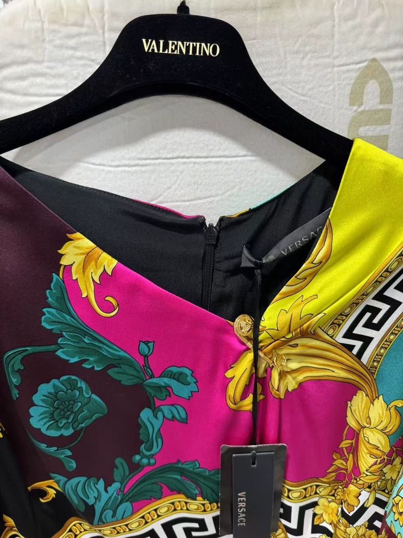 Versace Versace Baroque print dress Size XXL / US 16-18 / IT 52-54 - 3 Thumbnail