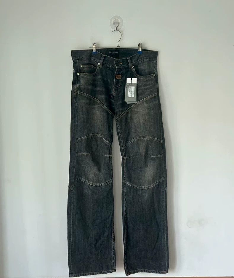 Balenciaga Balenciaga size S Ultra Low Fitted Low Bamboo Armor Straig Size US 27 - 1 Thumbnail