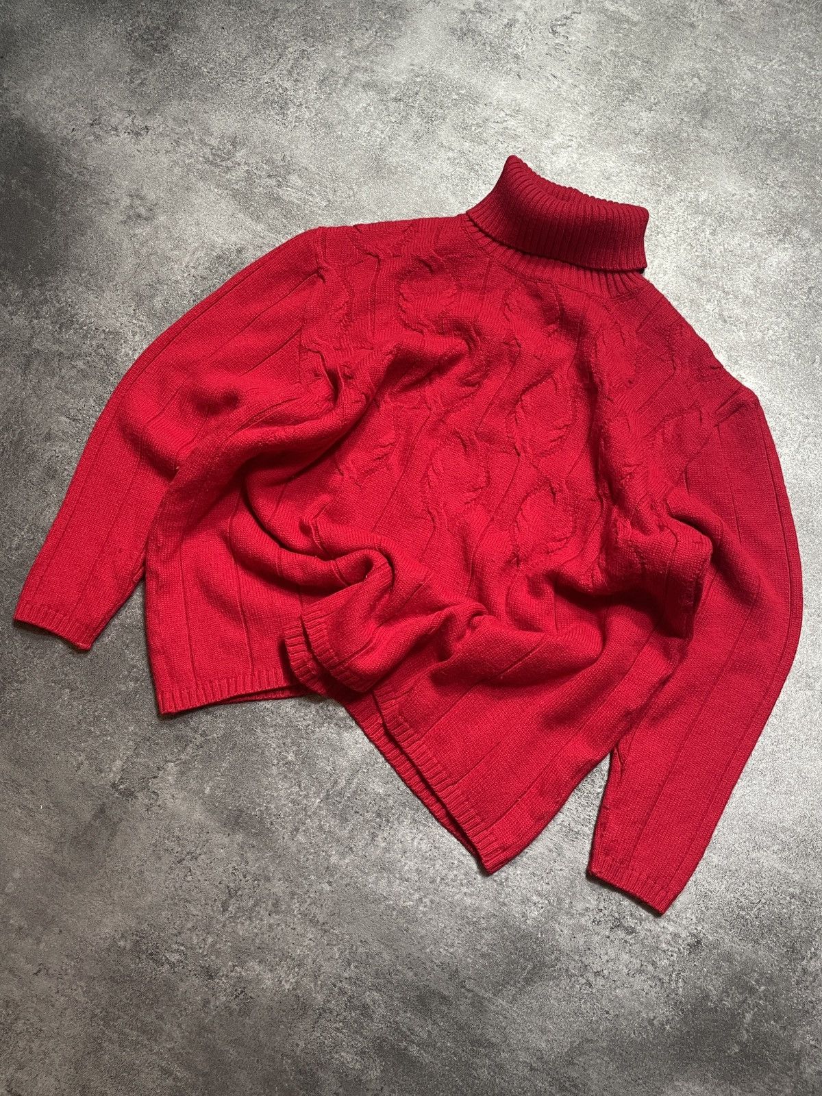 Coogi × Vintage 🔥Offers🔥Wool Vintage 80s Sweater Golf Cozy Thick Coogi Braid Size S / US 4 / IT 40 - 2 Thumbnail