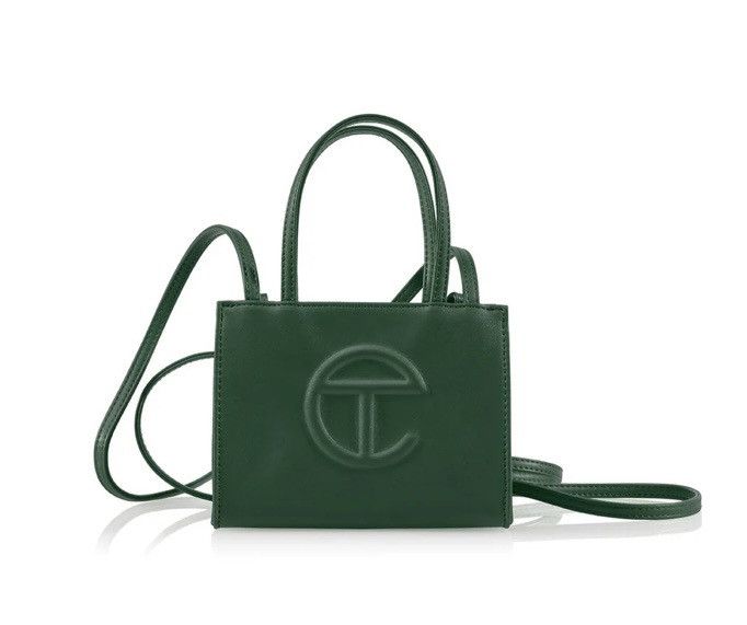 Telfar Telfar “Small Shopping Bag” in Dark Olive Green w/ Dust Bag Size ONE SIZE - 1 Thumbnail