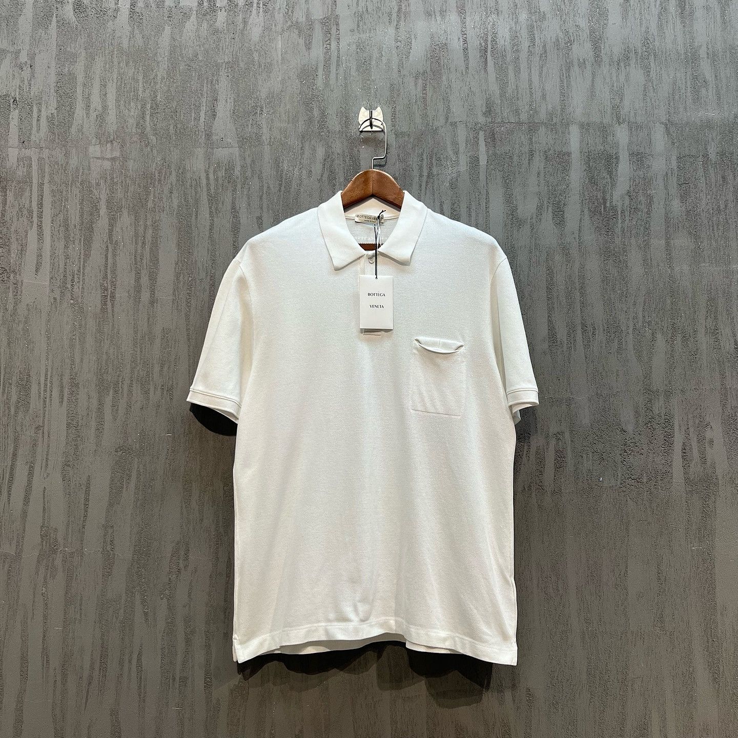 Bottega Veneta Bottega Veneta Chest Pocket Polo Shirt Size L Size US L / EU 52-54 / 3 - 1 Thumbnail