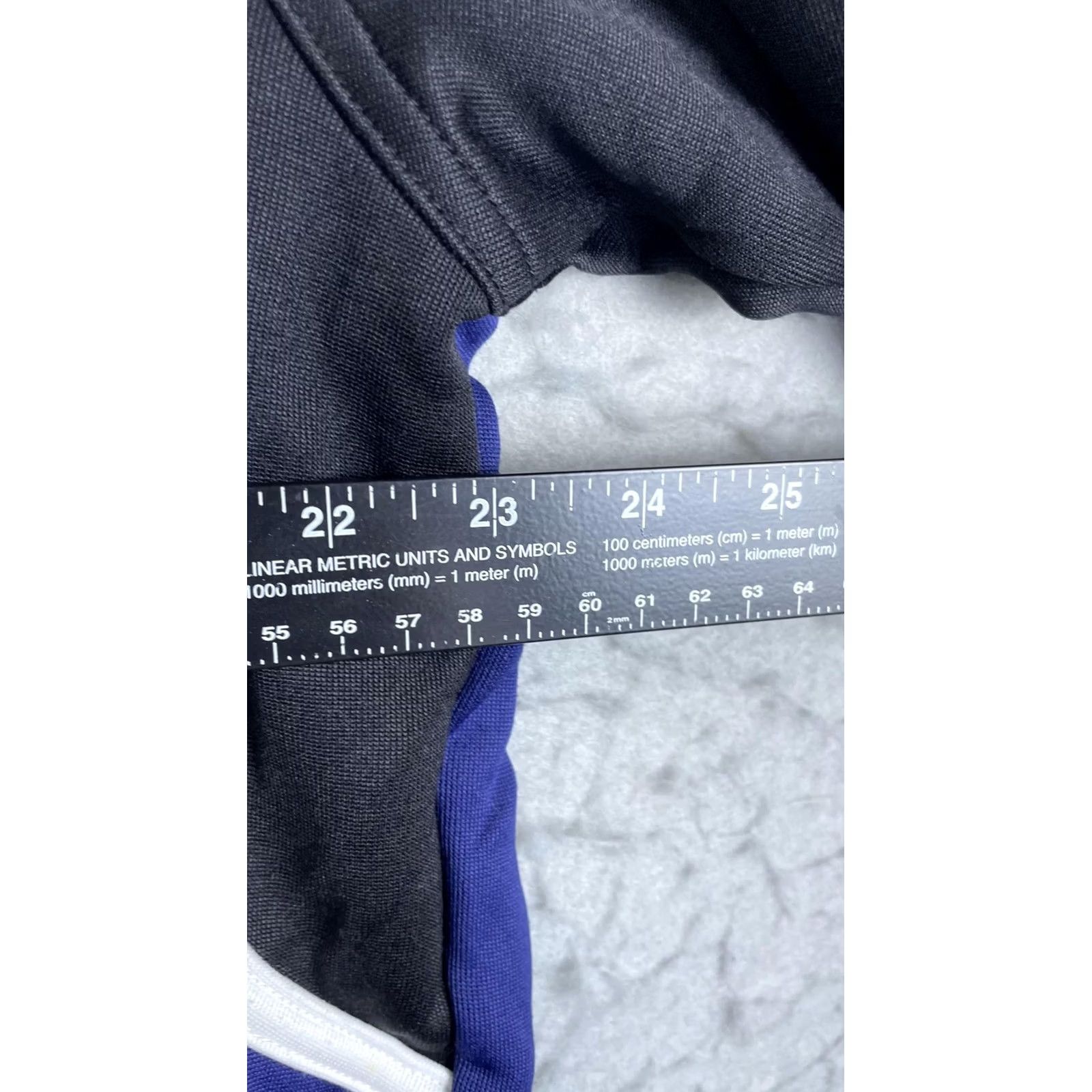 Adidas Adidas Track Jacket Mens Large Blue Black Full Zip Lightweight Athletic Size US L / EU 52-54 / 3 - 4 Thumbnail