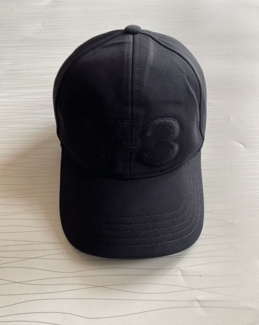 Yohji Yamamoto Y-3 Yohji Yamamoto Black Cap Size ONE SIZE - 2 Thumbnail