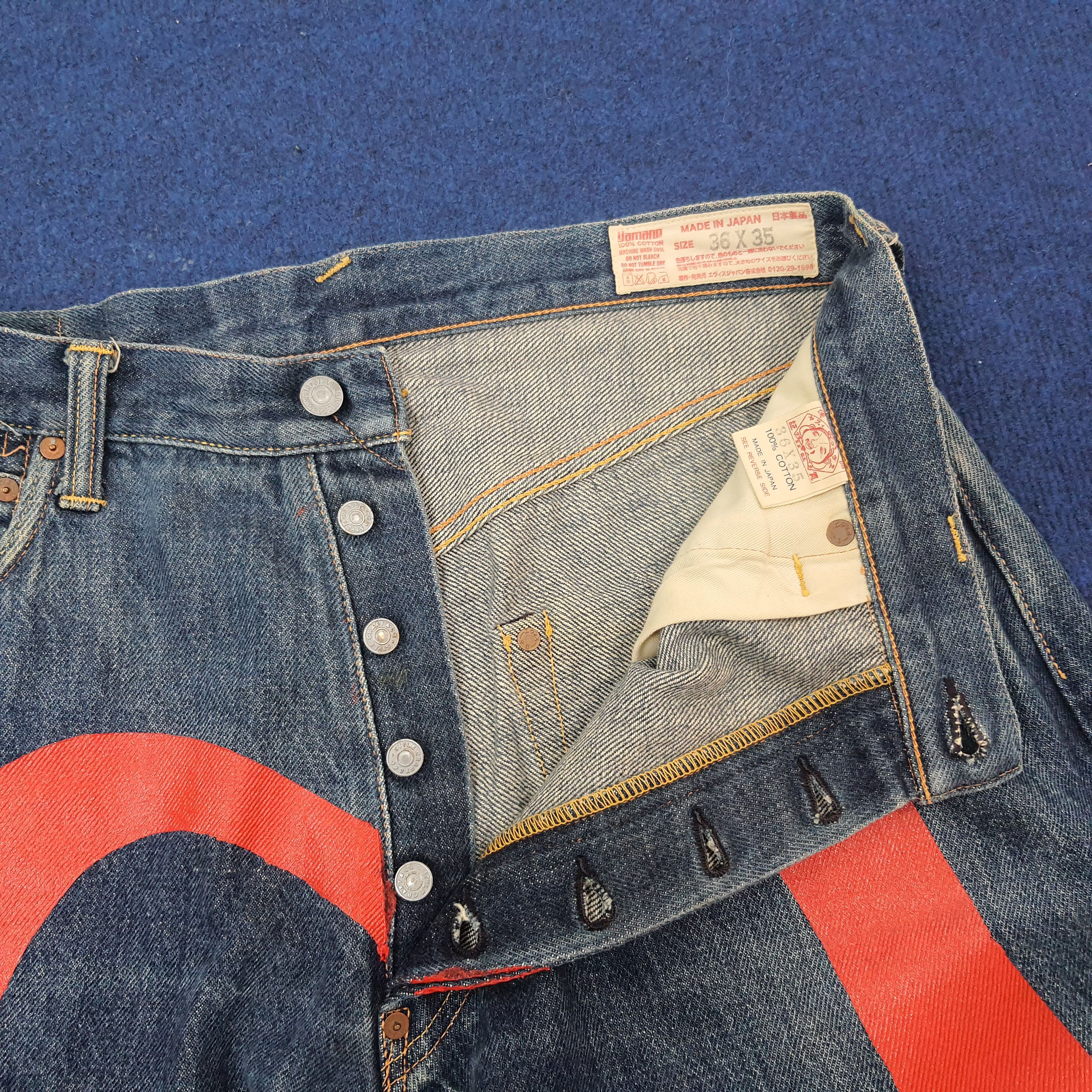 Evisu Vintage Evisu Japan Selvedge Custom Daicock Jeans C228N18 Size US 33 - 7 Thumbnail
