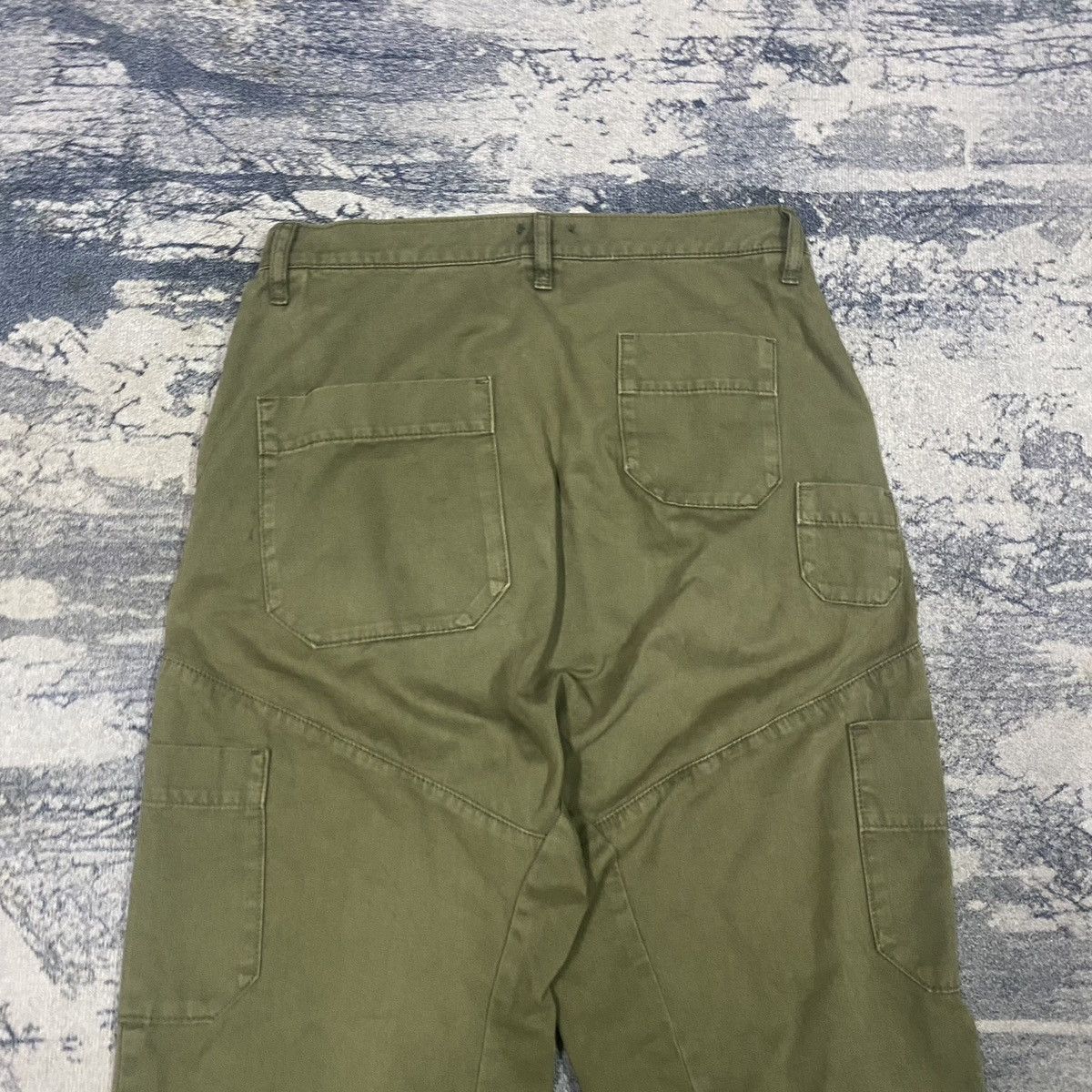Issey Miyake × Japanese Brand × Ne-Net Vintage Multi Pocket Nenet by Issey Miyake Army Pants Size 30" / US 8 / IT 44 - 9 Thumbnail