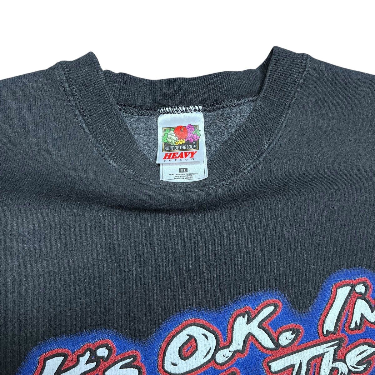 NASCAR 90s NASCAR Jeff Gordon I’m With The Pit Crew Sweatshirt Size US XL / EU 56 / 4 - 2 Thumbnail