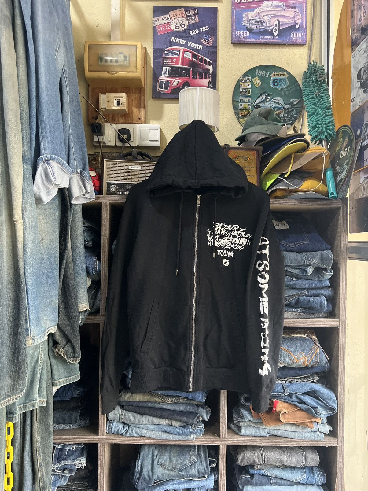 In The Attic 🔥Rare In The Attic Punk Revolution Zipper Hoodie Size US M / EU 48-50 / 2 - 2 Thumbnail