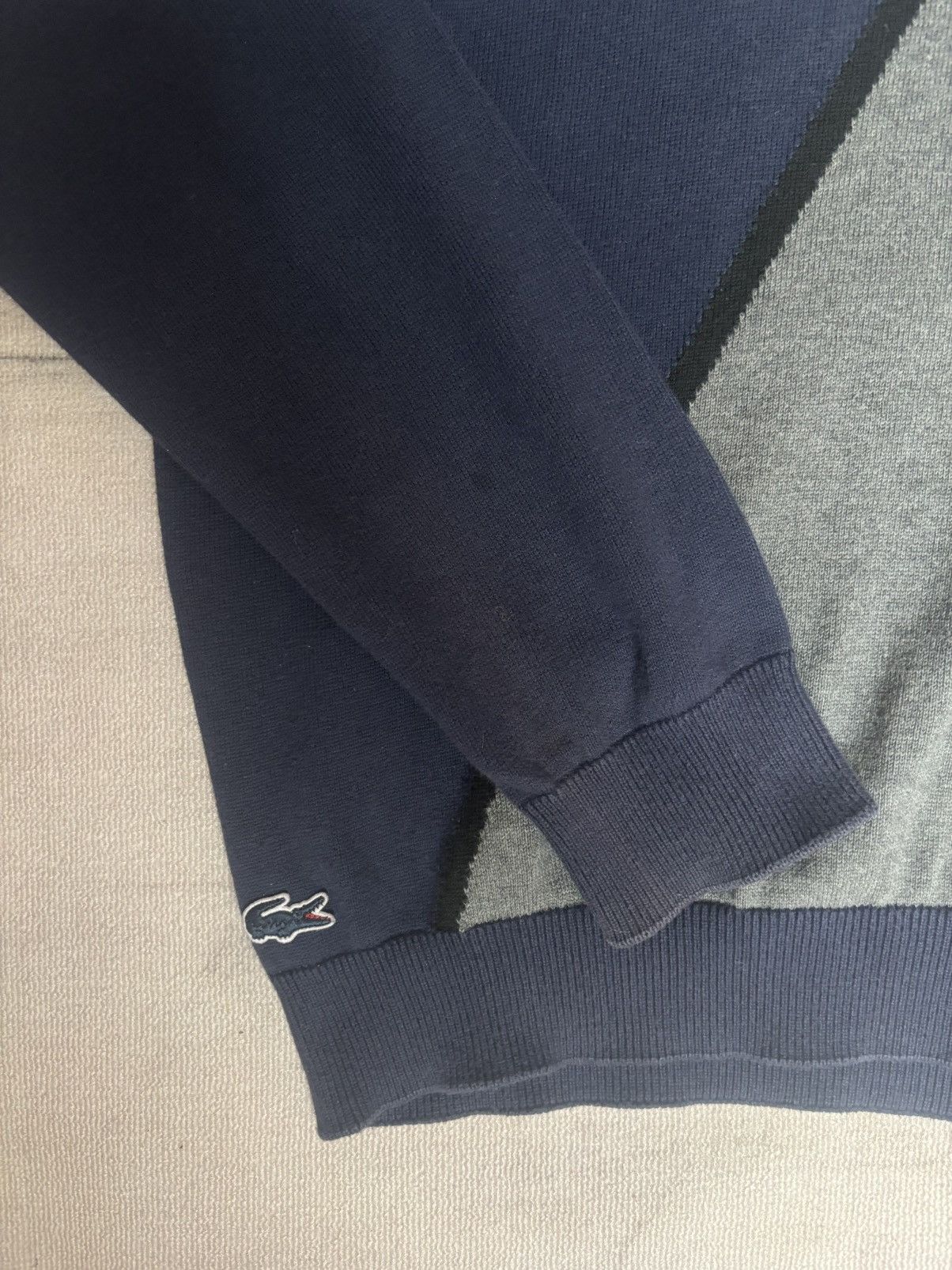 Lacoste Navy Lacoste knitted jumper size L Size US L / EU 52-54 / 3 - 7 Thumbnail