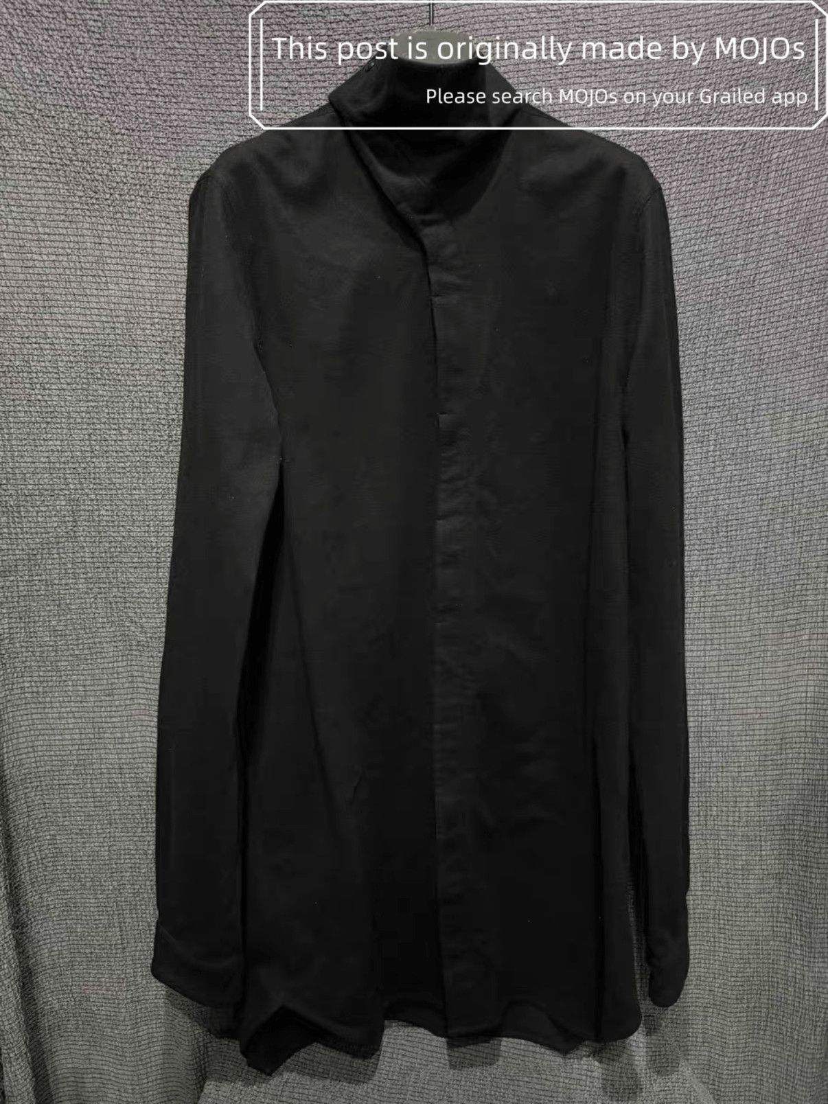 Rick Owens Sz L Rick Owens 15AW Unevenness Shirt mojos491911 Size US L / EU 52-54 / 3 - 1 Thumbnail