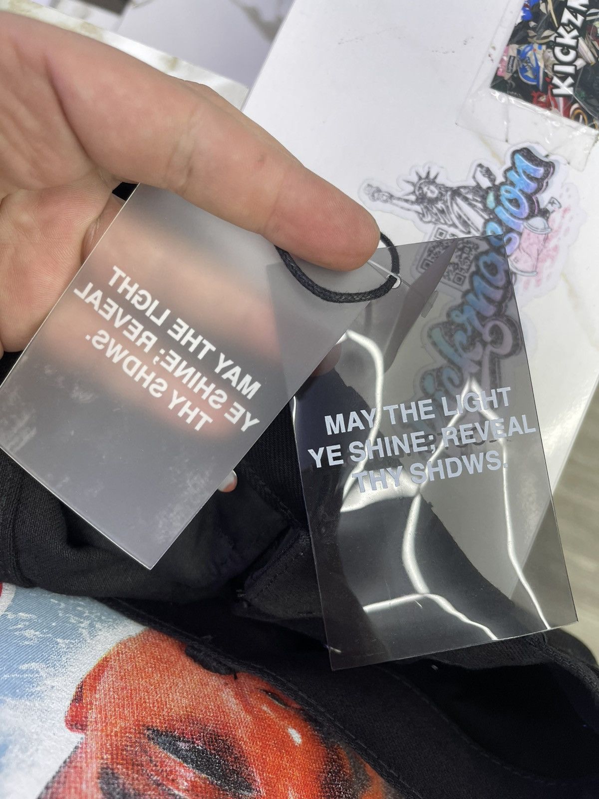 LOSTSHDWS Lost Shdws Denim jeans ( black/cream) Size US 30 / EU 46 - 8 Thumbnail