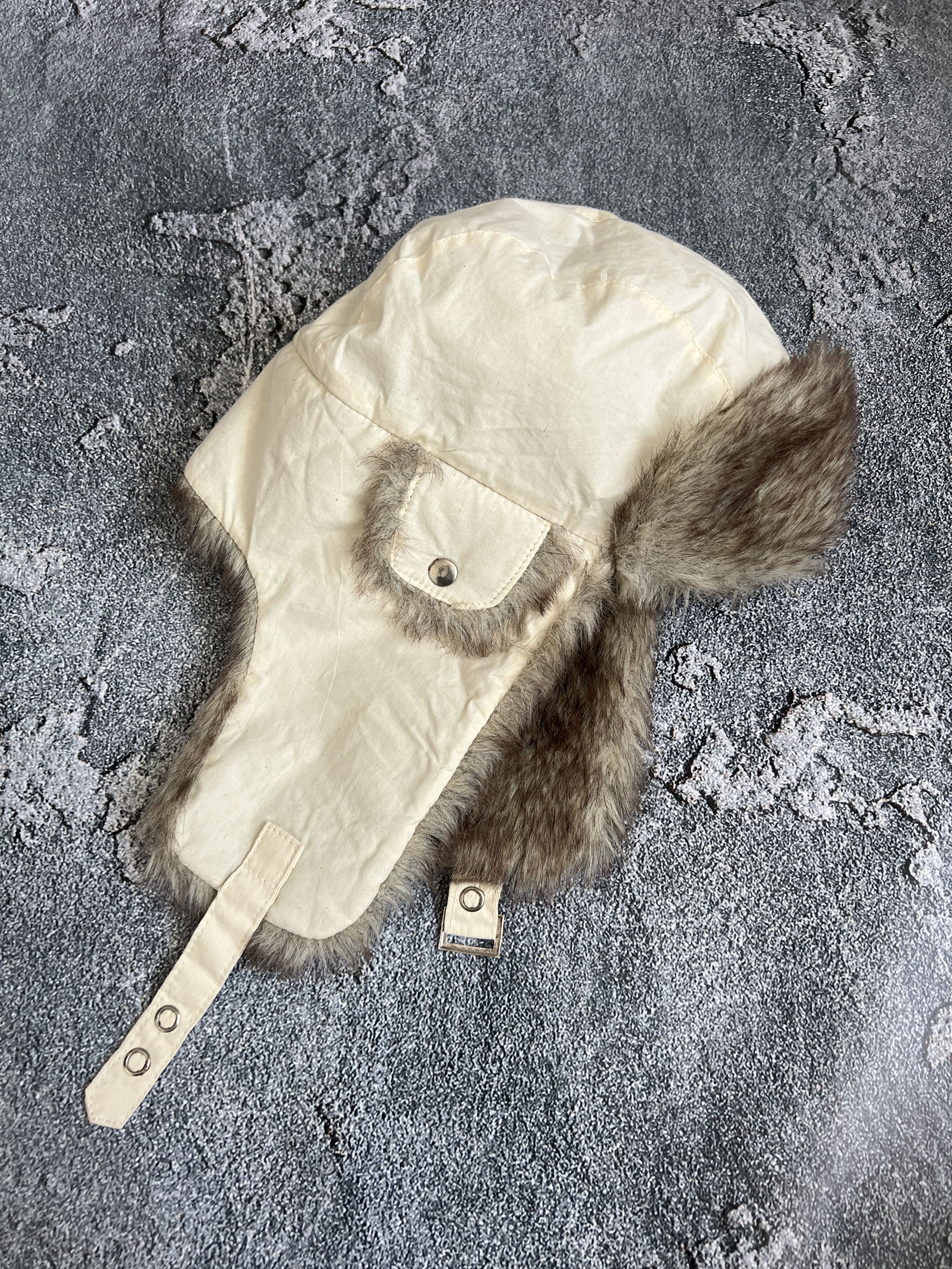 Vintage Fuzzy hat fur mohair y2k trapper japanese Size ONE SIZE - 4 Thumbnail