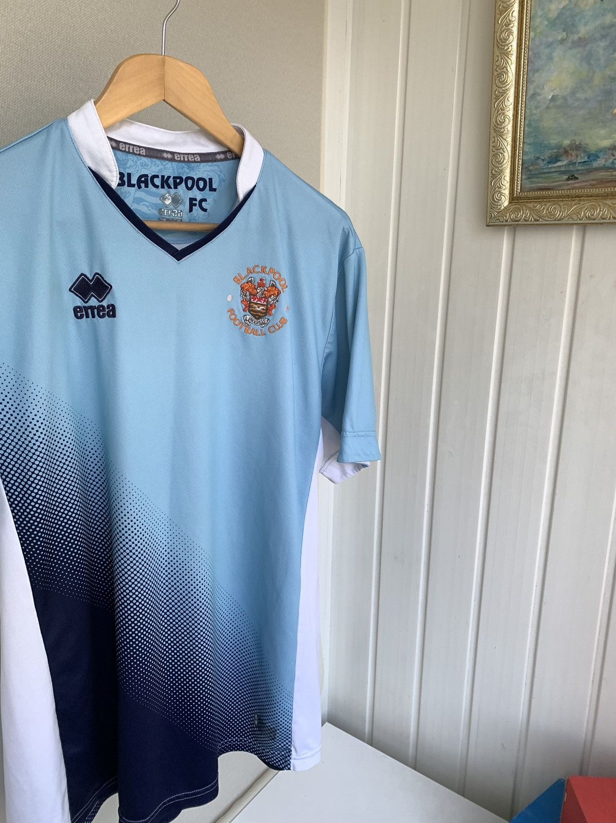 Errea Errea Blackpool FC 2017-2018 Third Soccer Jersey Size XXL Size US XXL / EU 58 / 5 - 2 Thumbnail