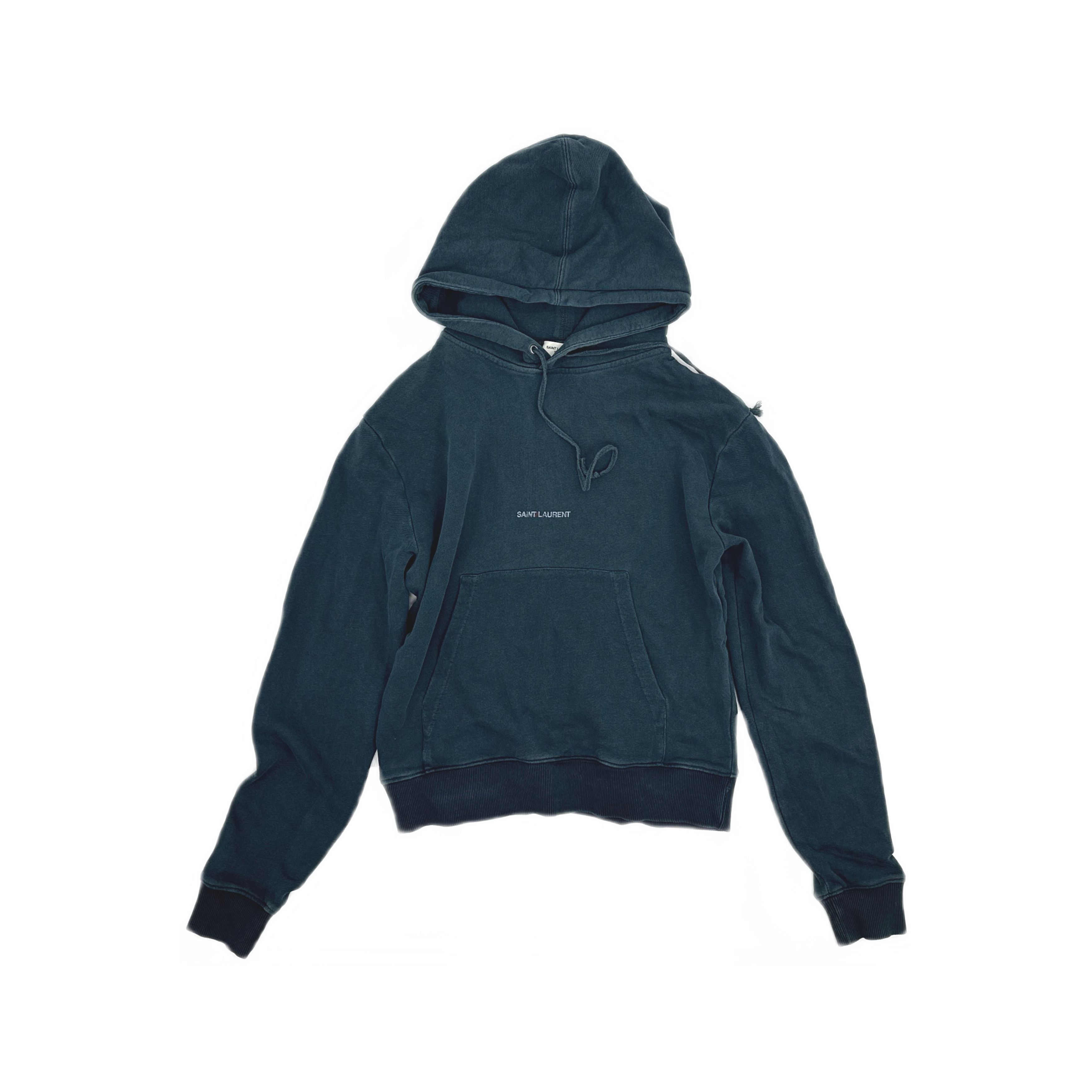 Saint Laurent Paris Saint Laurent Logo Print Hoodie XS Size XS / US 0-2 / IT 36-38 - 1 Thumbnail