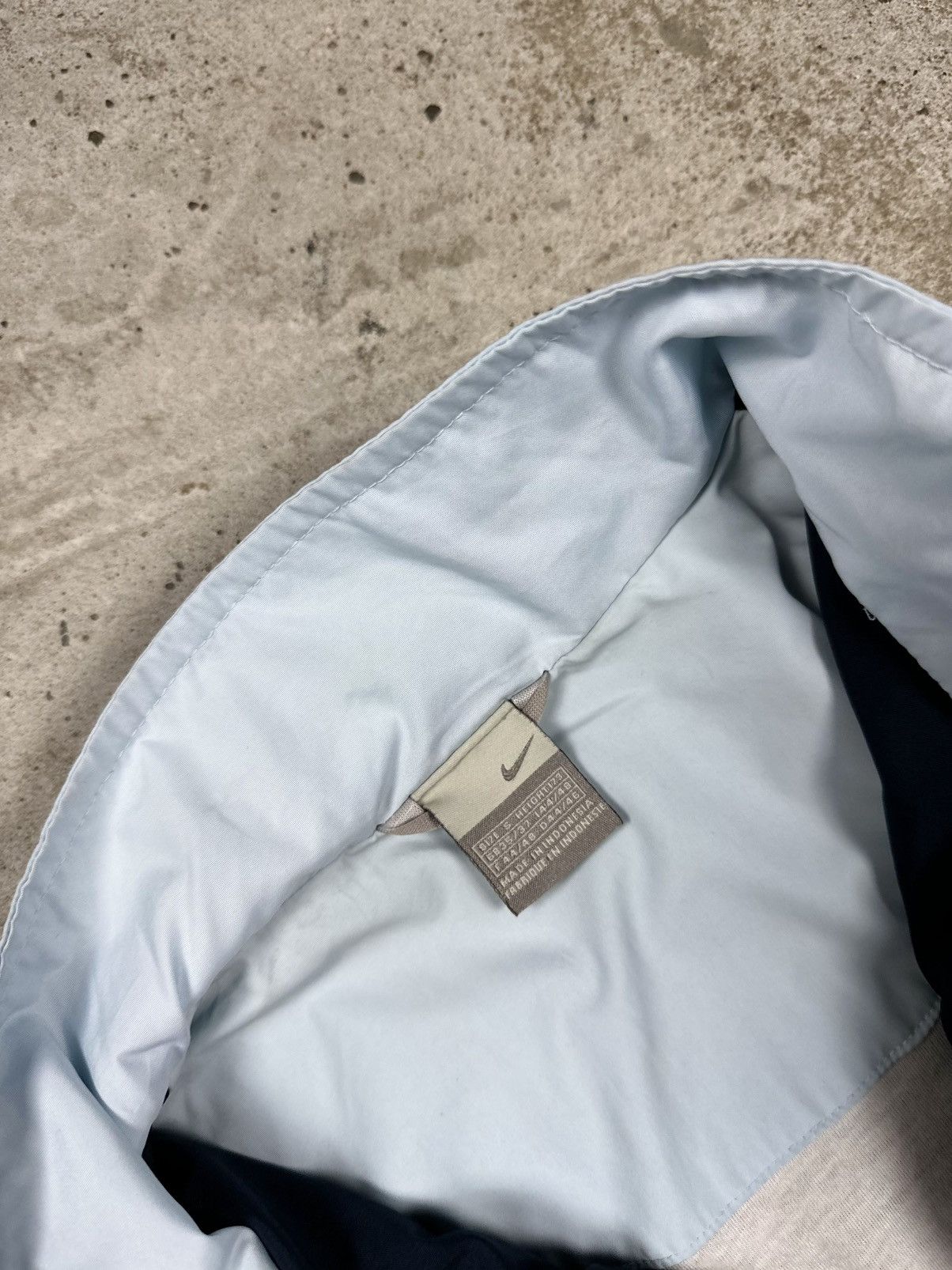 Nike × Vintage Vintage Y2K Nike Baby Blue Track Jacket Swoosh rare Size US S / EU 44-46 / 1 - 7 Thumbnail